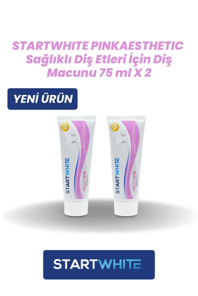 STARTWHITE PINKAESTHETIC Sağlıklı Diş Etleri İçin Diş Macunu 75 ML X 2 Adet