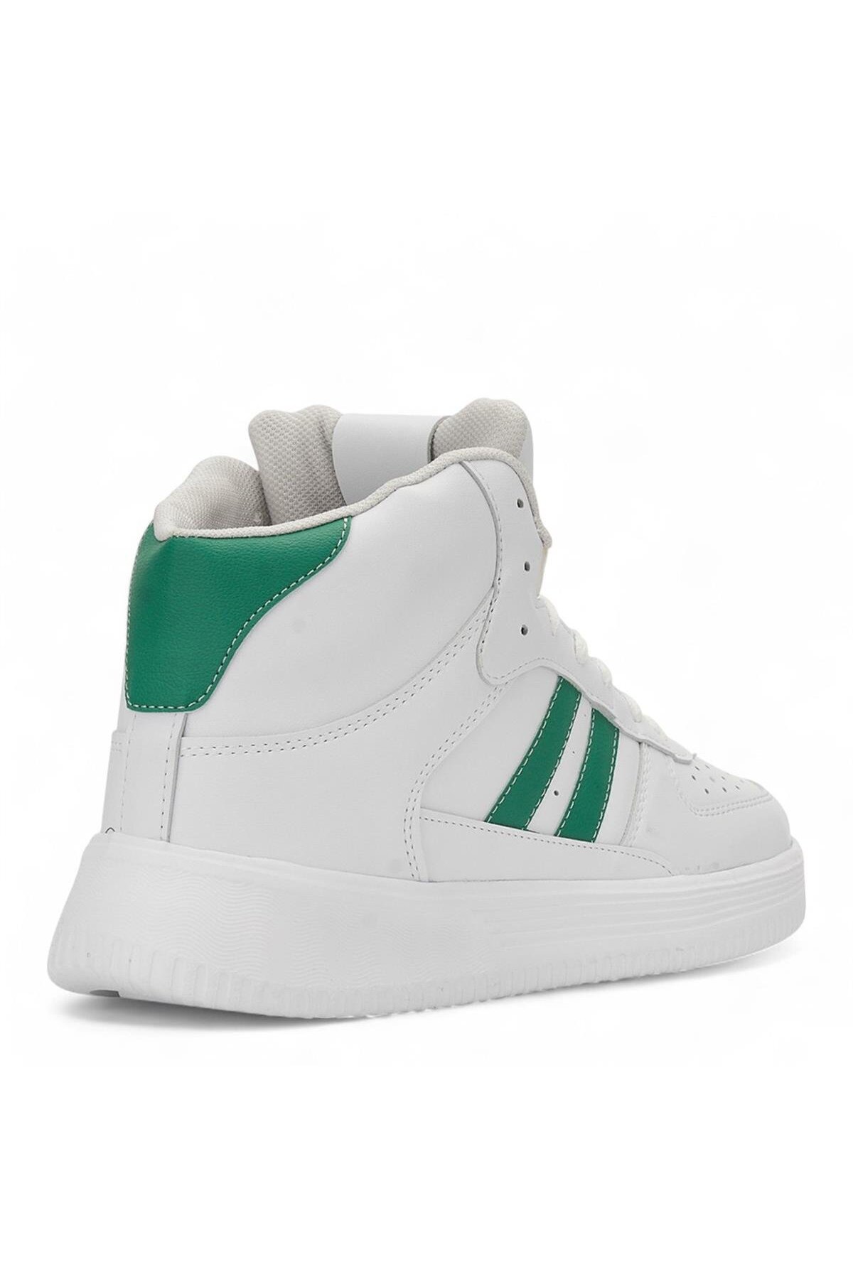 new tr life Caribron Basket-Spor Ayakkabı Sneaker Beyaz-Yeşil görsel 4