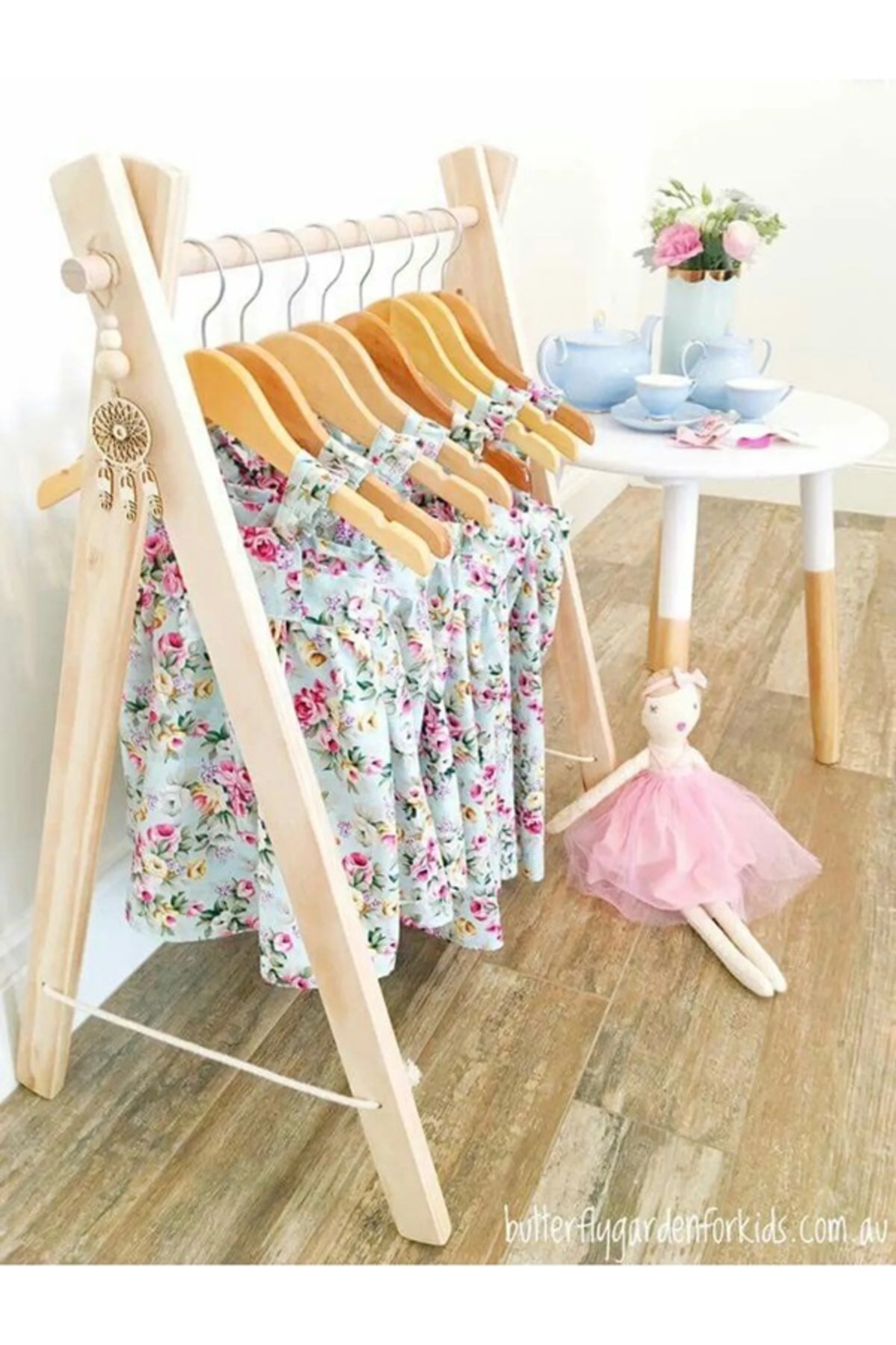 ALTEKS DEKOR ahşap bebek odası askılık, çocuk odası askılık, bebek askılık