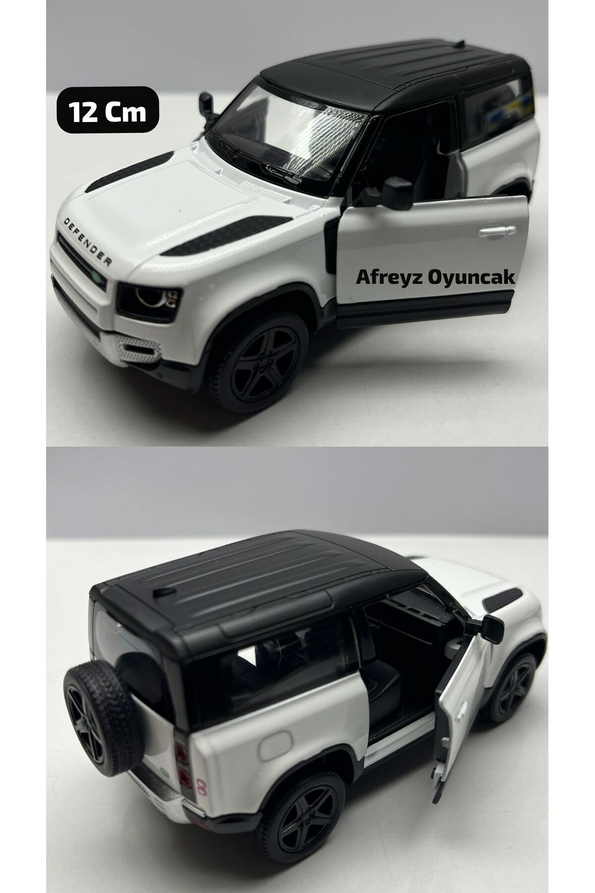 afreyz oyuncak Metal Oyuncak Araba Land Rover Defender Çek Bırak