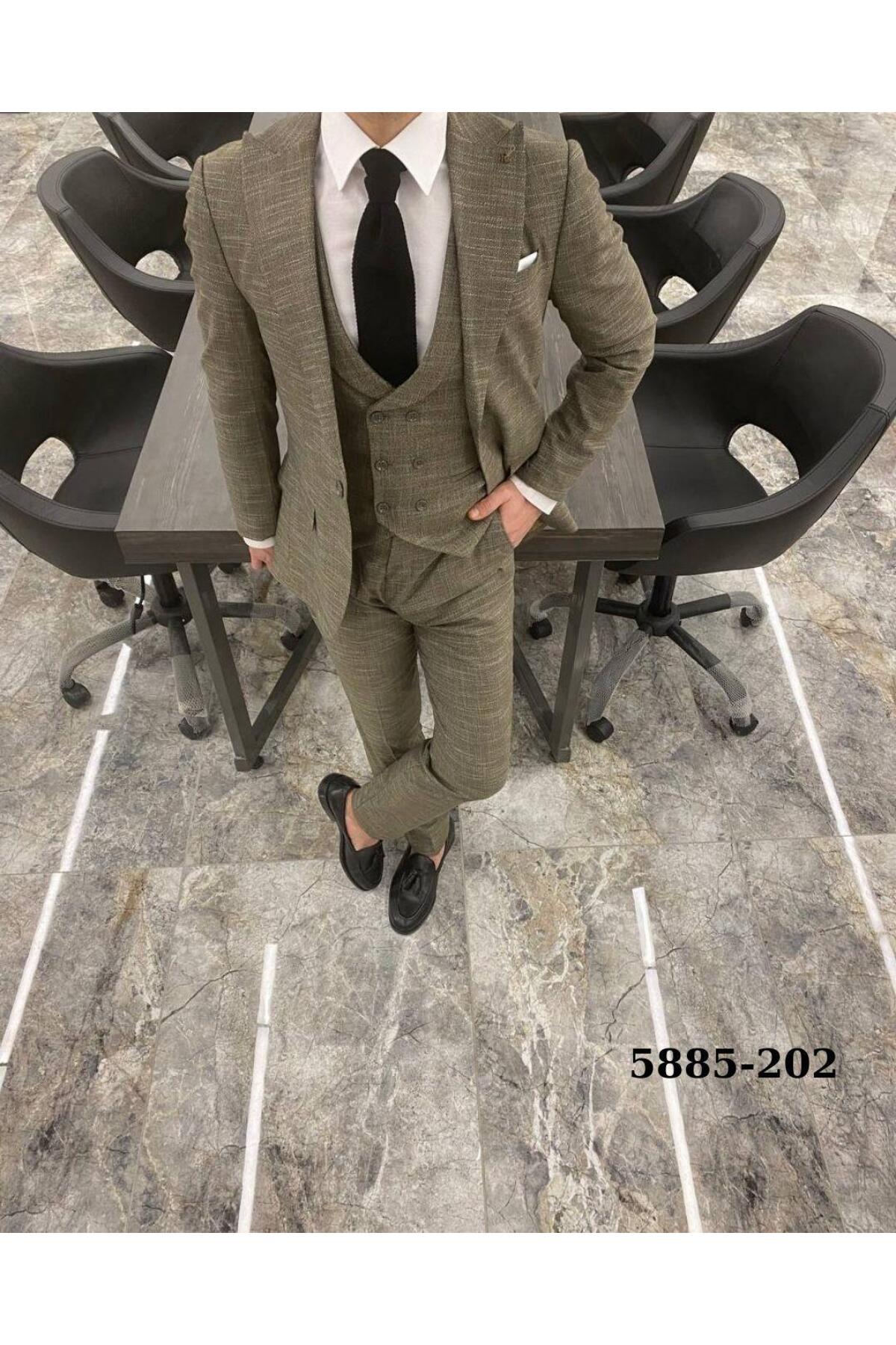 YELEKLİ TAKIM ELBİSE — رنگارنگ P222058851