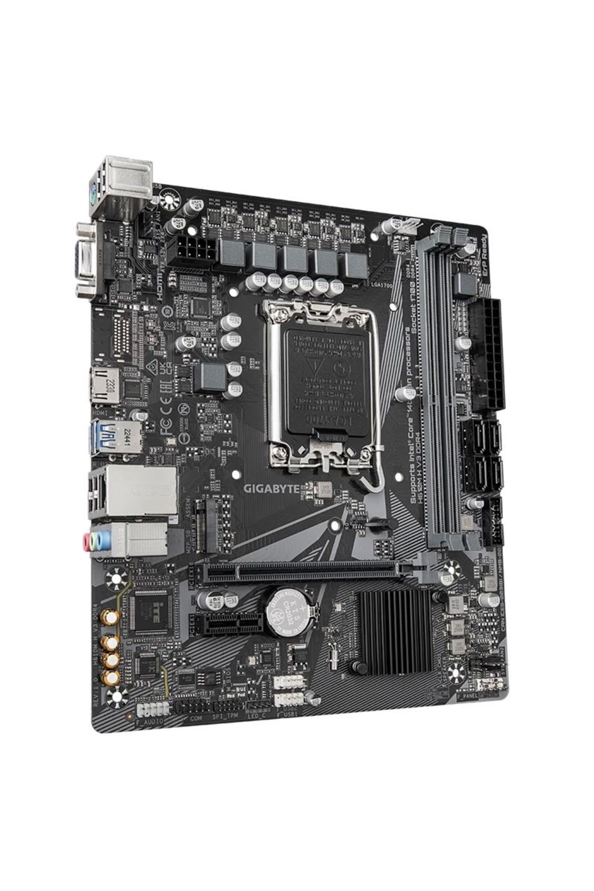 Gigabyte-H610M H V3 Ddr4 Intel H610 Socket 1700 Ddr4 3200Mhz Matx Gaming Motherboard 3
