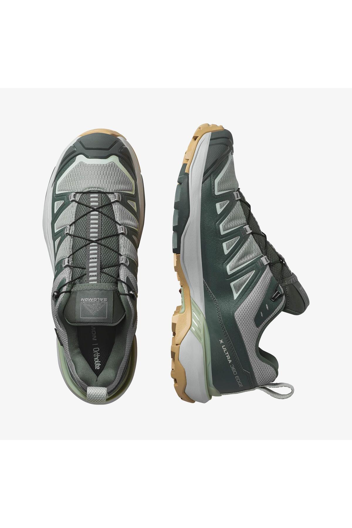 Salomon X ULTRA 360 EDGE GORE-TEX Erkek Outdoor Ayakkabı Monument L47816700 görsel 2