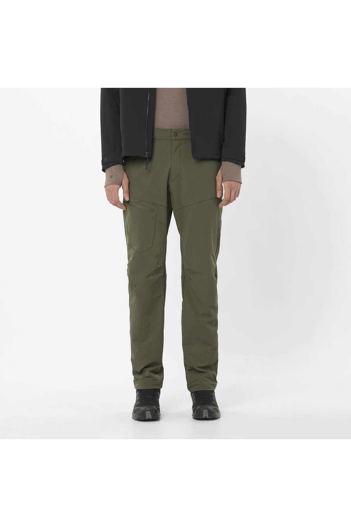 شلوار ورزشی مردانه راسته فاق نرمال | سالومون Salomon LC2616200 - تصویر 3
