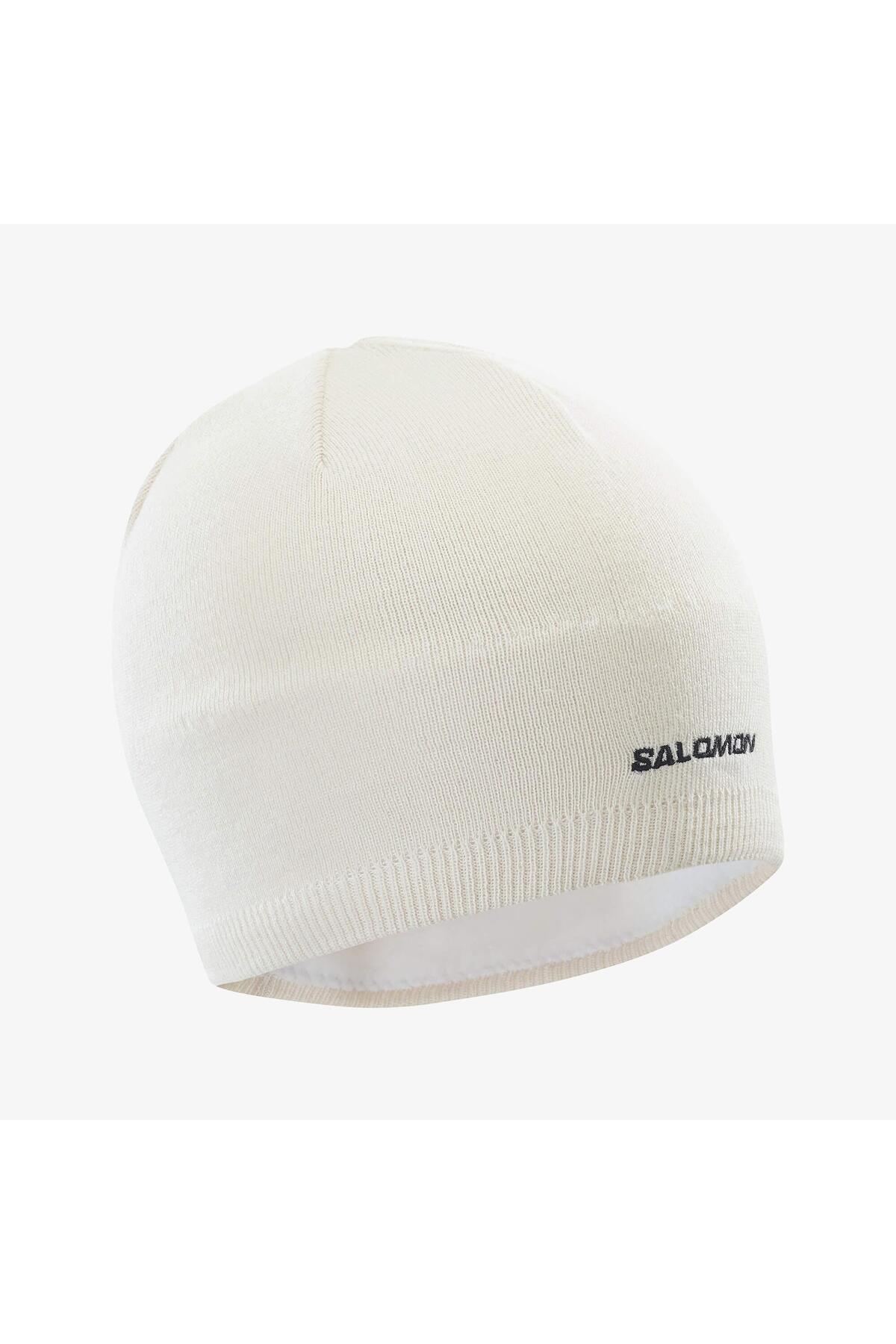 سالومون کلاه بافتنی سفید LC2631400