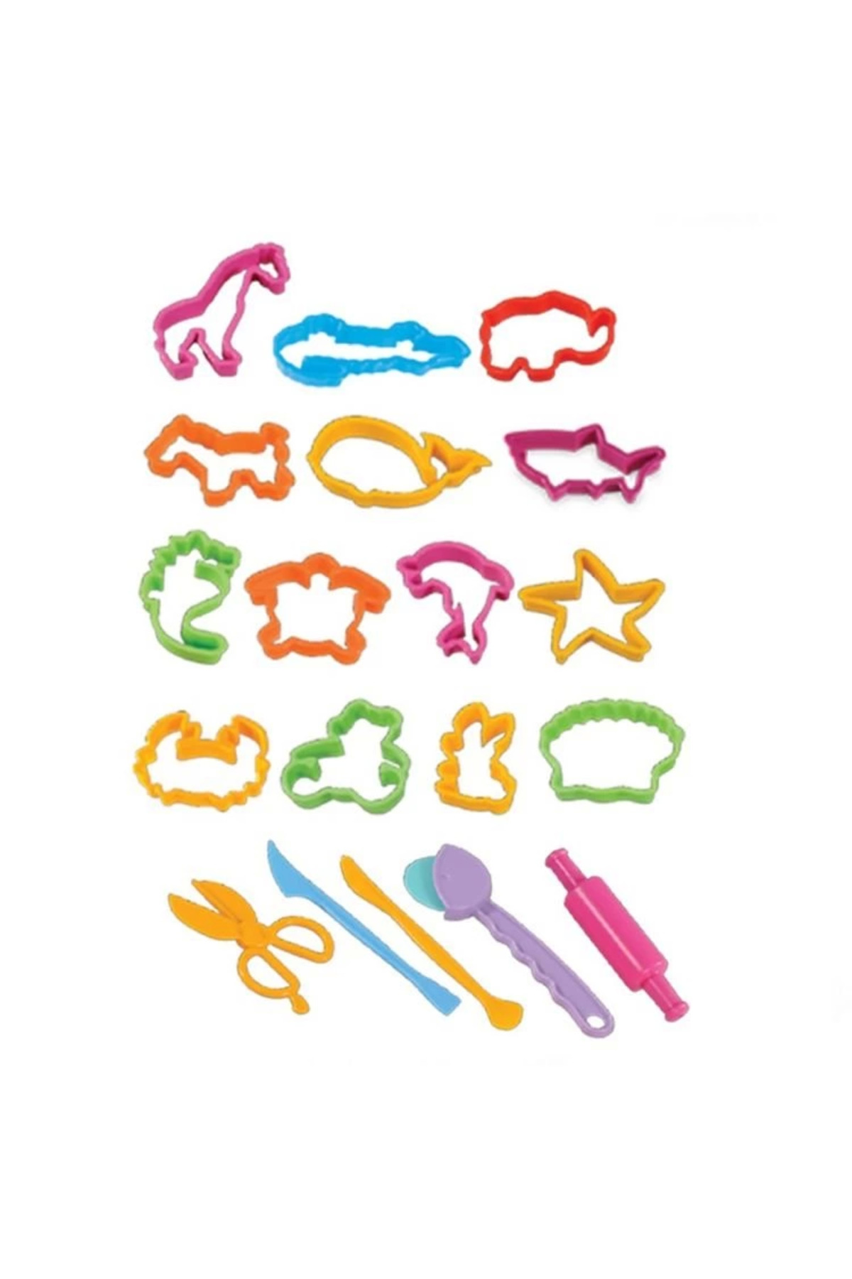 قالب‌های تفننی دست‌ساز دوست‌داشتنی بی‌اف، ۱۹ تکه