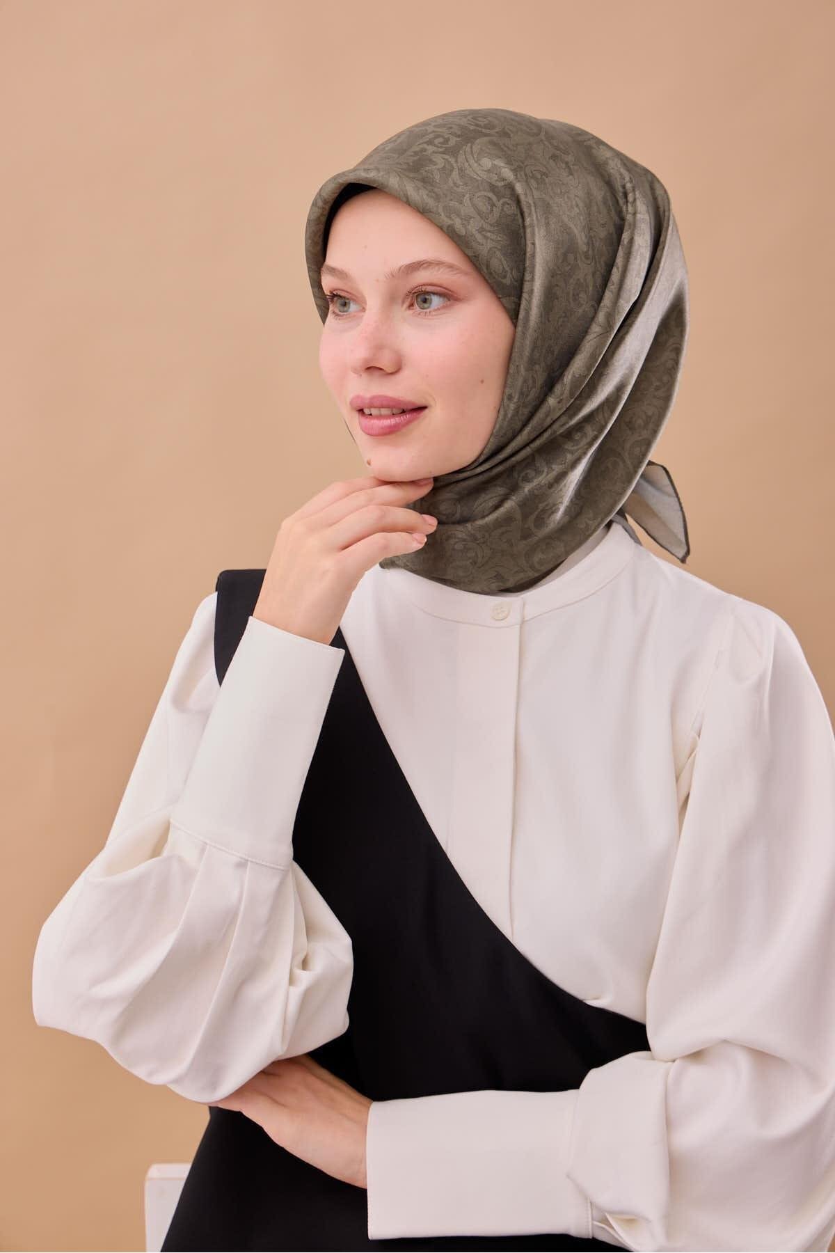 Silk Home-Shiny Scarf 75012-14 4