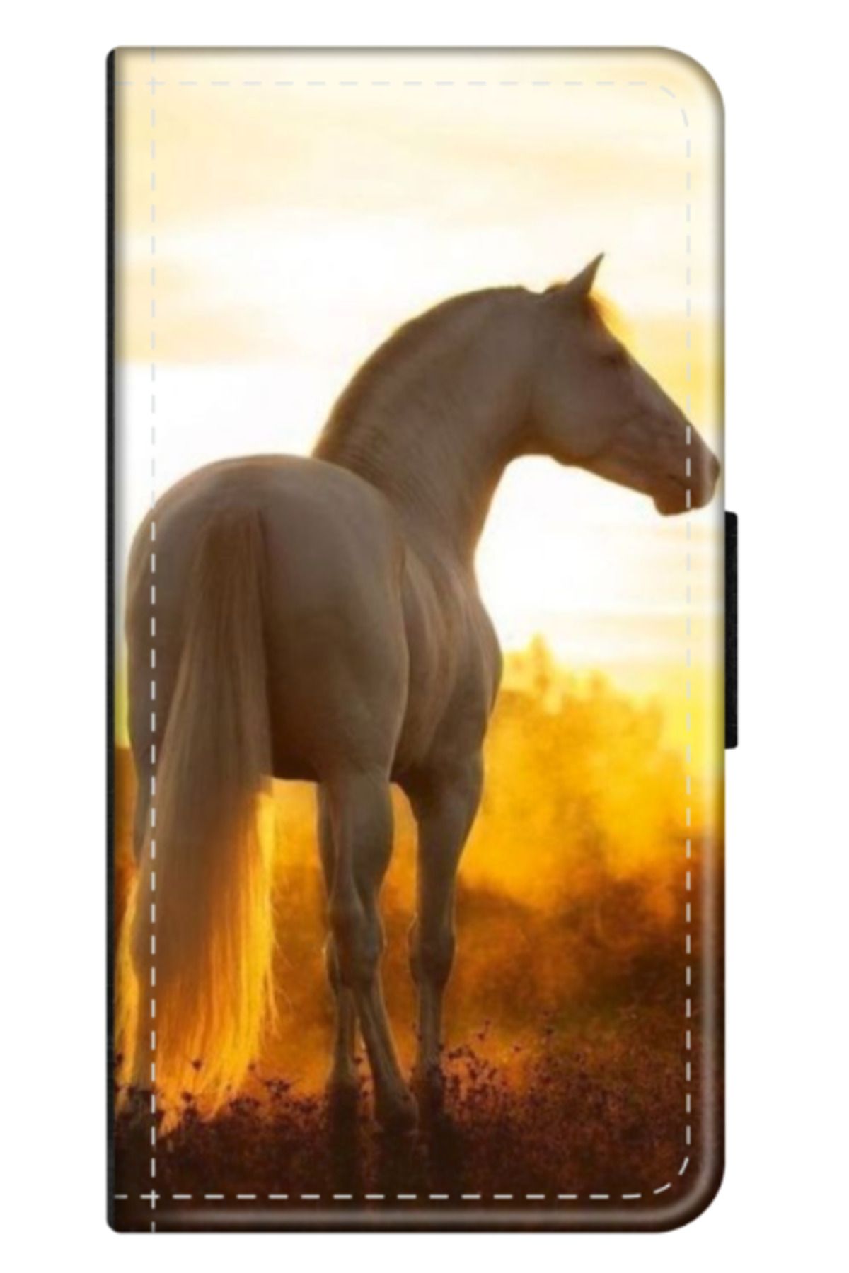 Atlas-Personalized HQ Print book case for Samsung Galaxy A23 5G, Horse #2, S1D1M0218 1