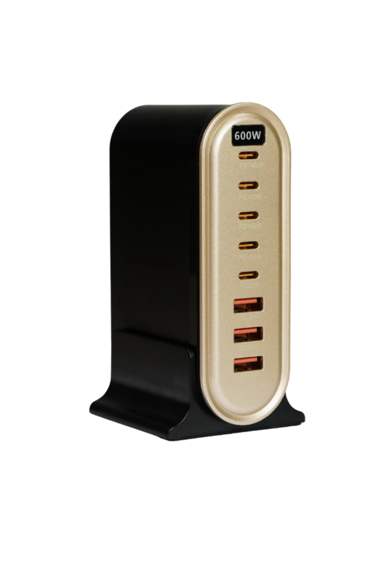 محطة شحن سطح المكتب VoltOn GaN 600W، 8 منافذ USB-C...