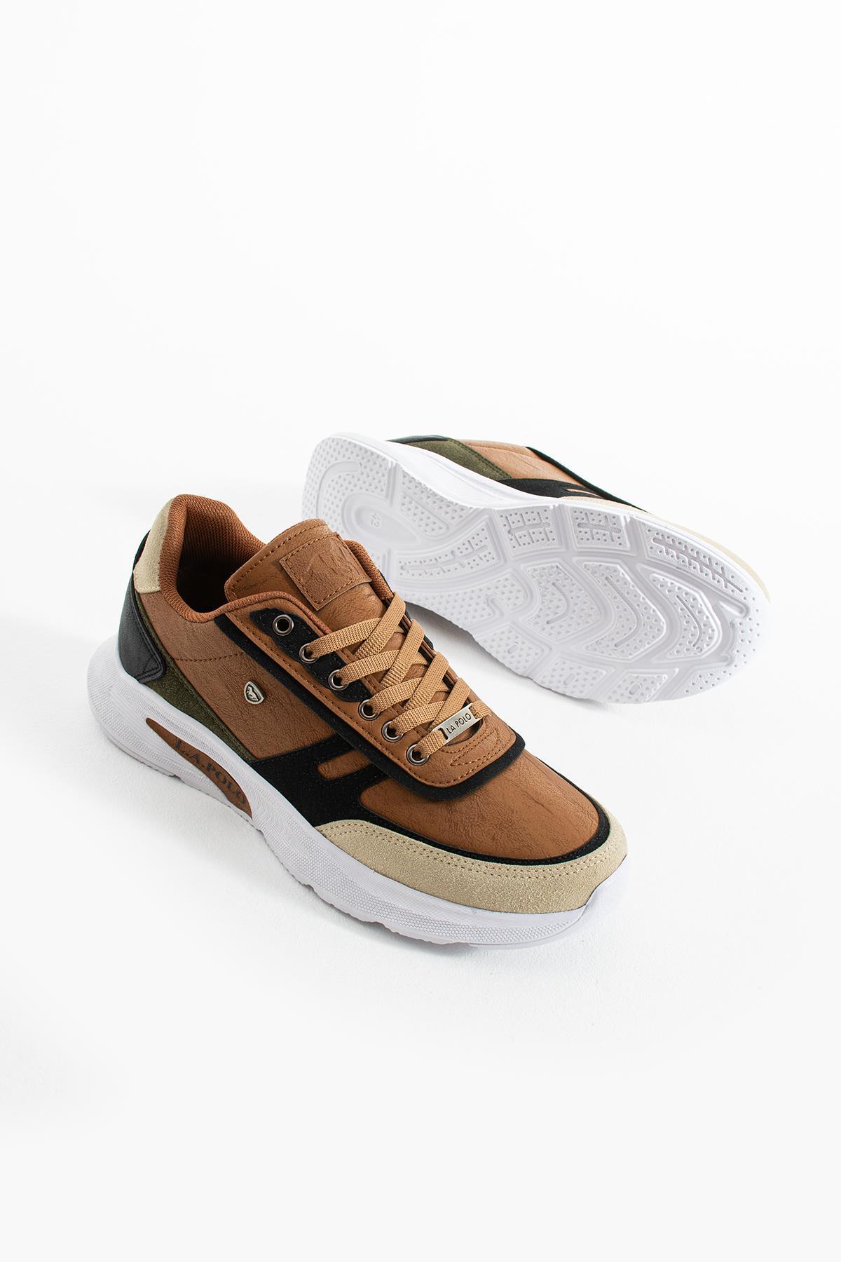 L.A Polo Taba Günlük Erkek Sneaker görsel 3
