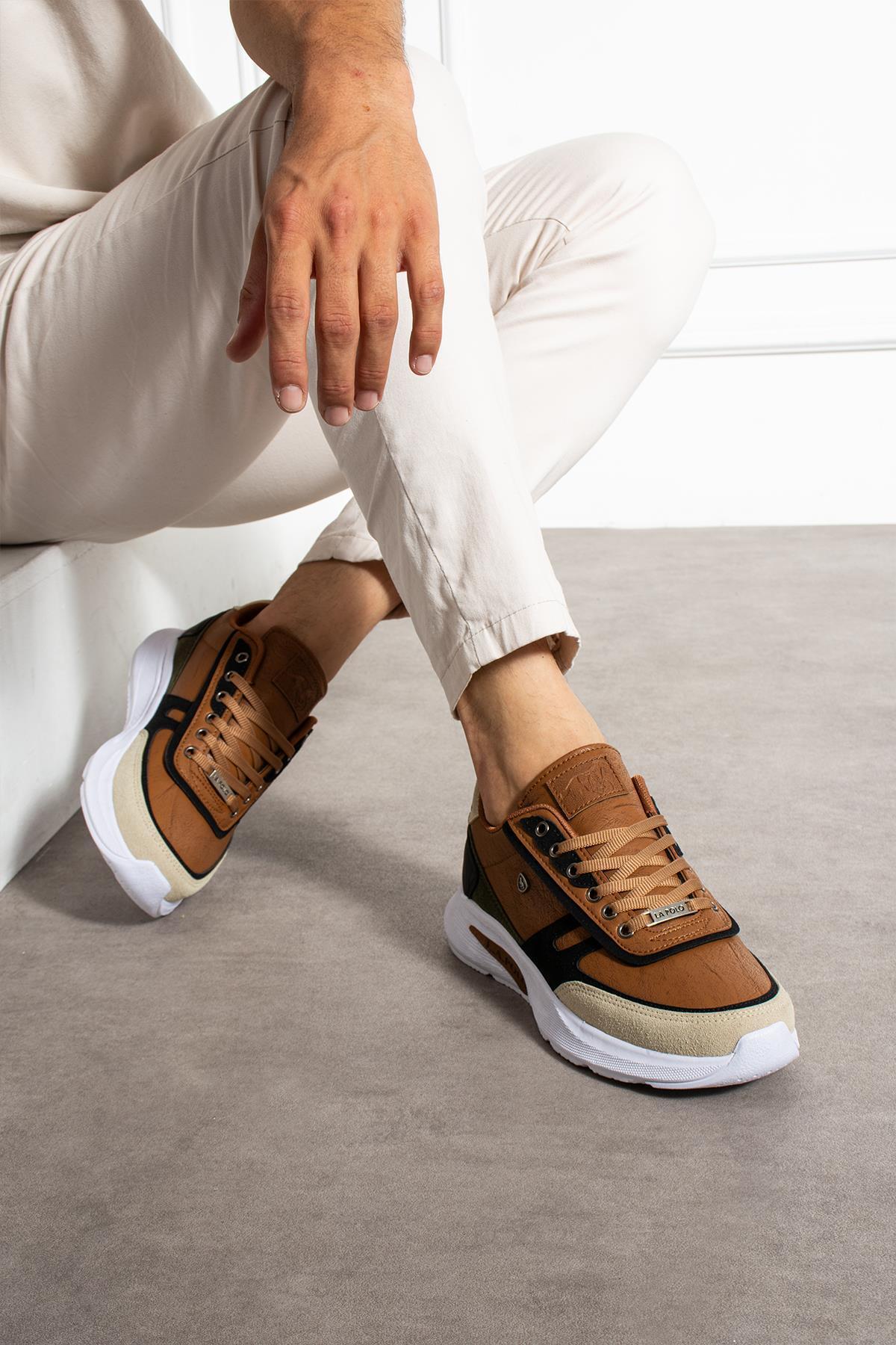 L.A Polo Taba Günlük Erkek Sneaker görsel 5