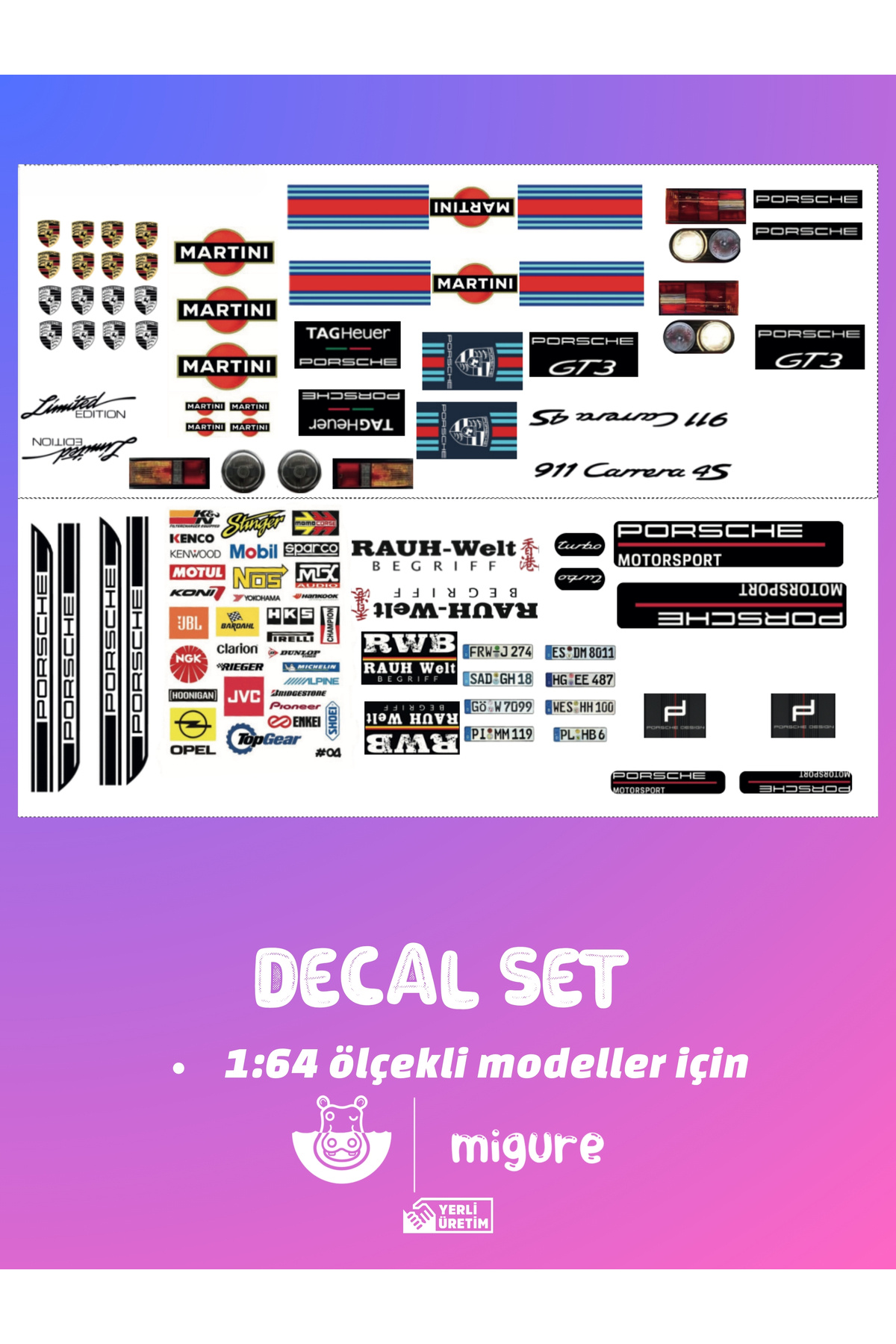 Autocollant Décalcomanie Hot Wheels 3M - Résistant Aux Intempéries - Pour Véhicules Et Objets