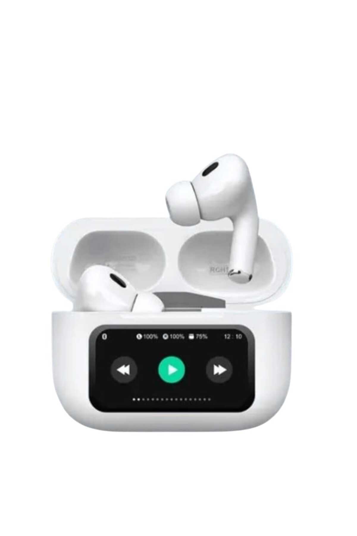 OTEETO-Earphones and MP3 Player with Active Noise Cancellation, Display, and Bluetooth 5.4 in White 2