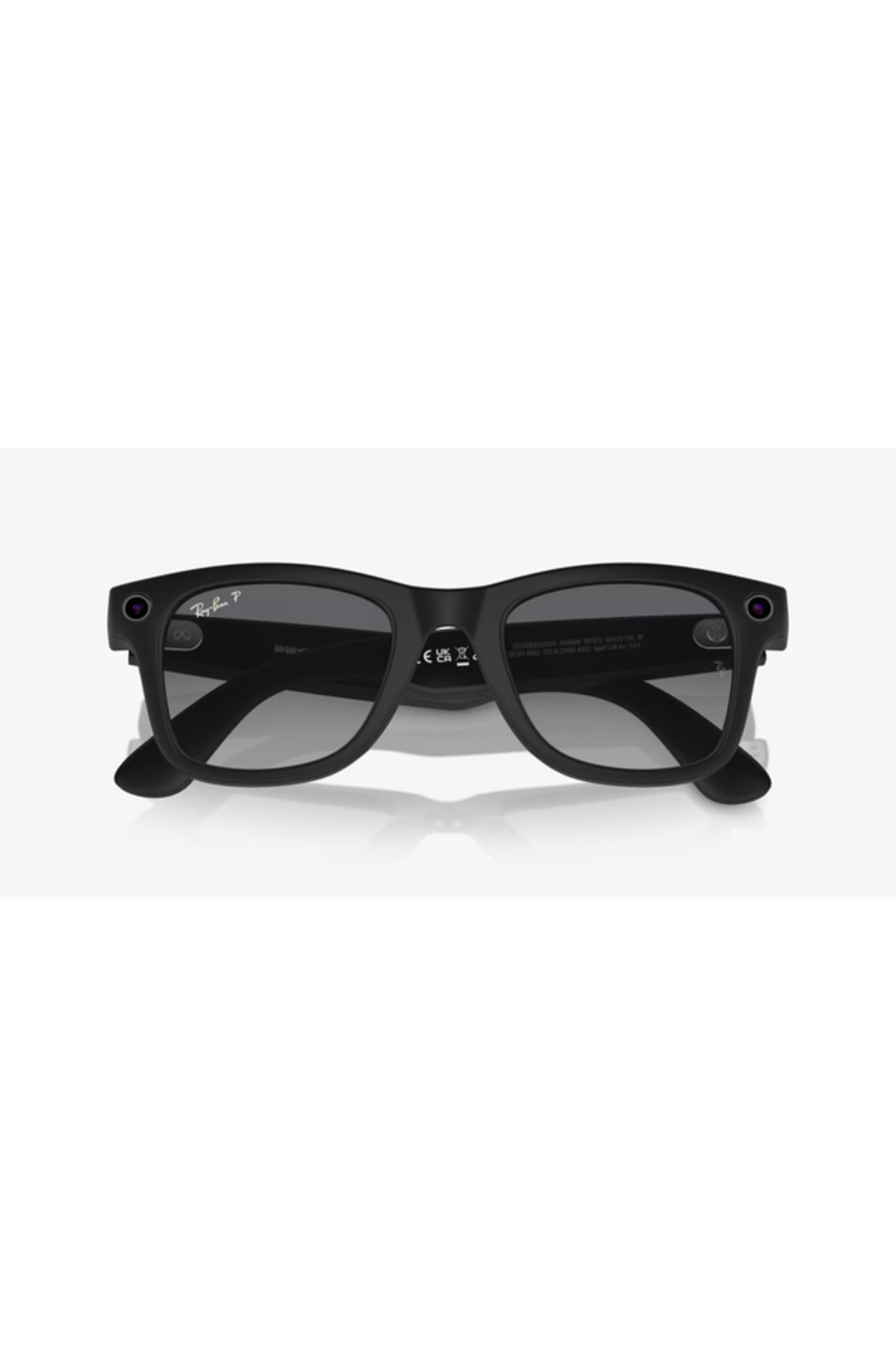 Ray-Ban-Ochelari de soare inteligenți META WAYFARER, Wi-Fi 6, Bluetooth, cameră, asistent vocal, bliț 32GB, covoraș 5