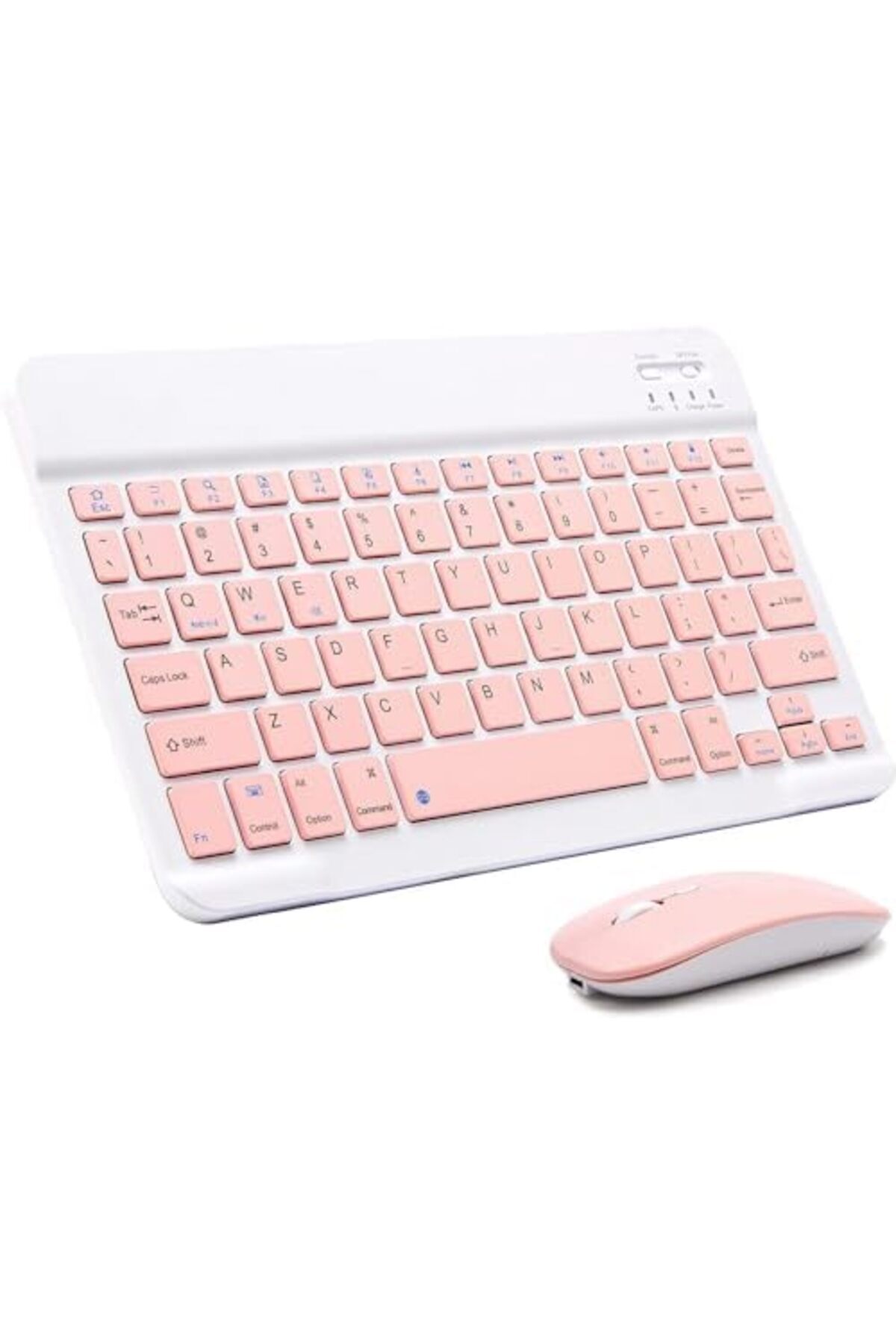 Shopi-NEW Ultra-Slim Bluetooth Keyboard and Mouse Combo Rechargeable Portable Wireless Keyboard Mouse Set 1