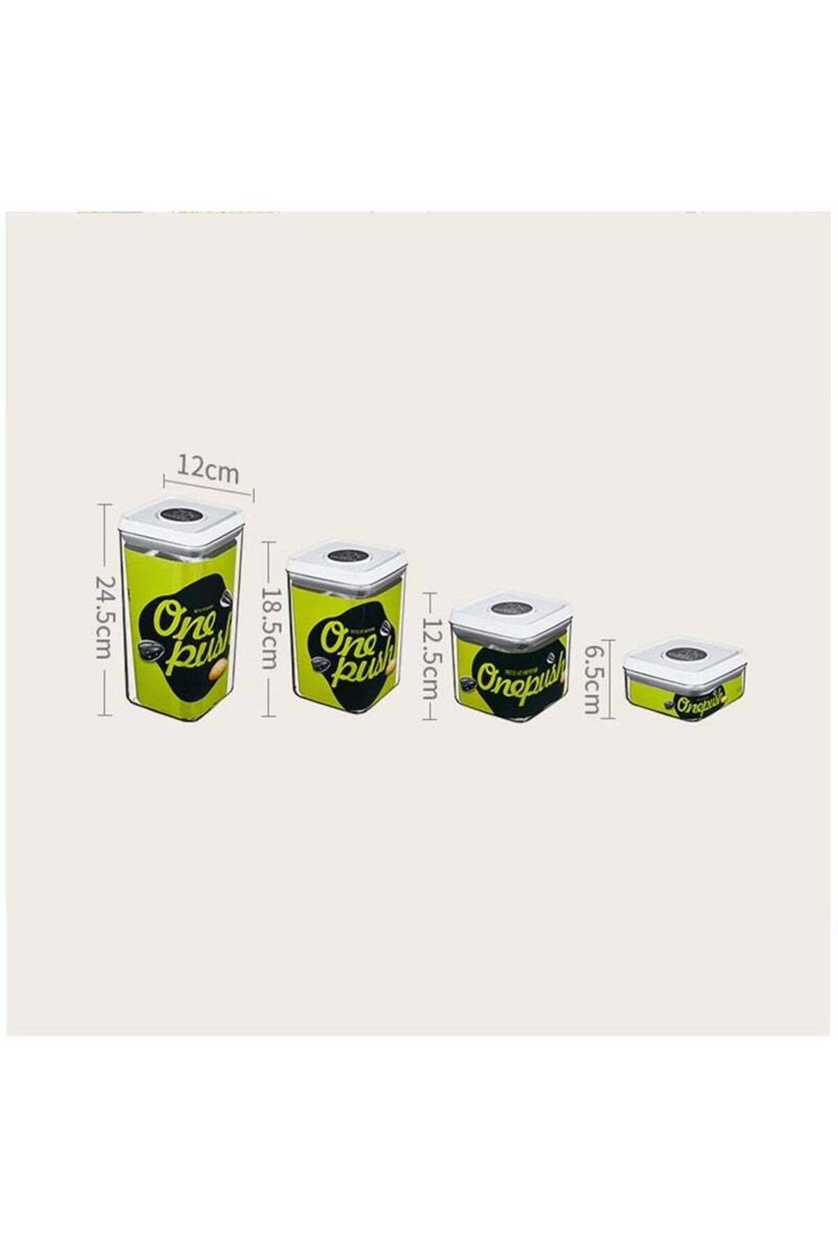 COOYA-7 Pcs Food Containers Set,POP UP Design,4 different size,Effortless to Clean,BPA-Free Tranparent 5