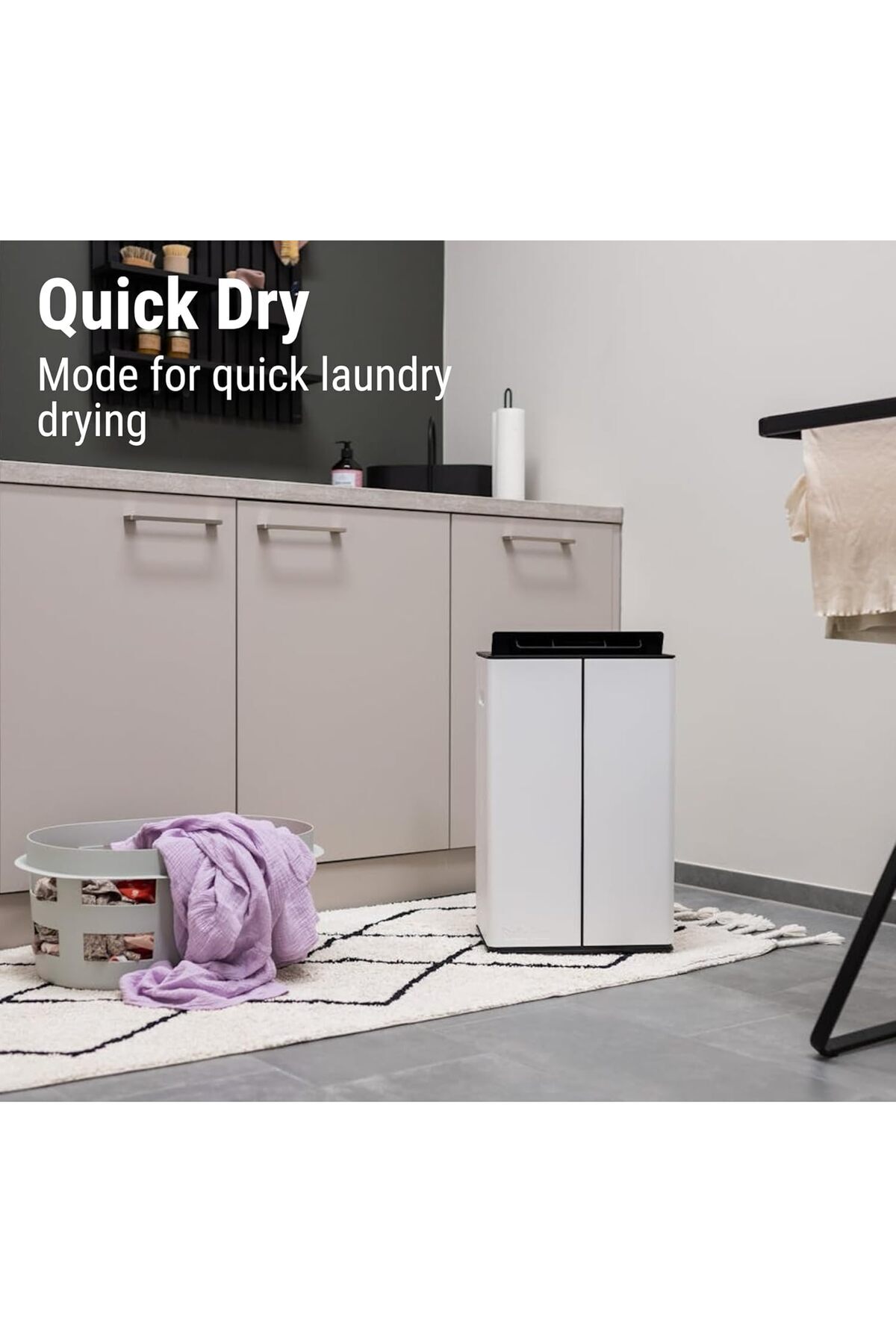 Stadler Form-Swiss Design Lukas Dehumidifier Wi-Fi 20L/Day 70m² Air Purifier Quiet Mode 3-Pin 2-Yr Warranty 6