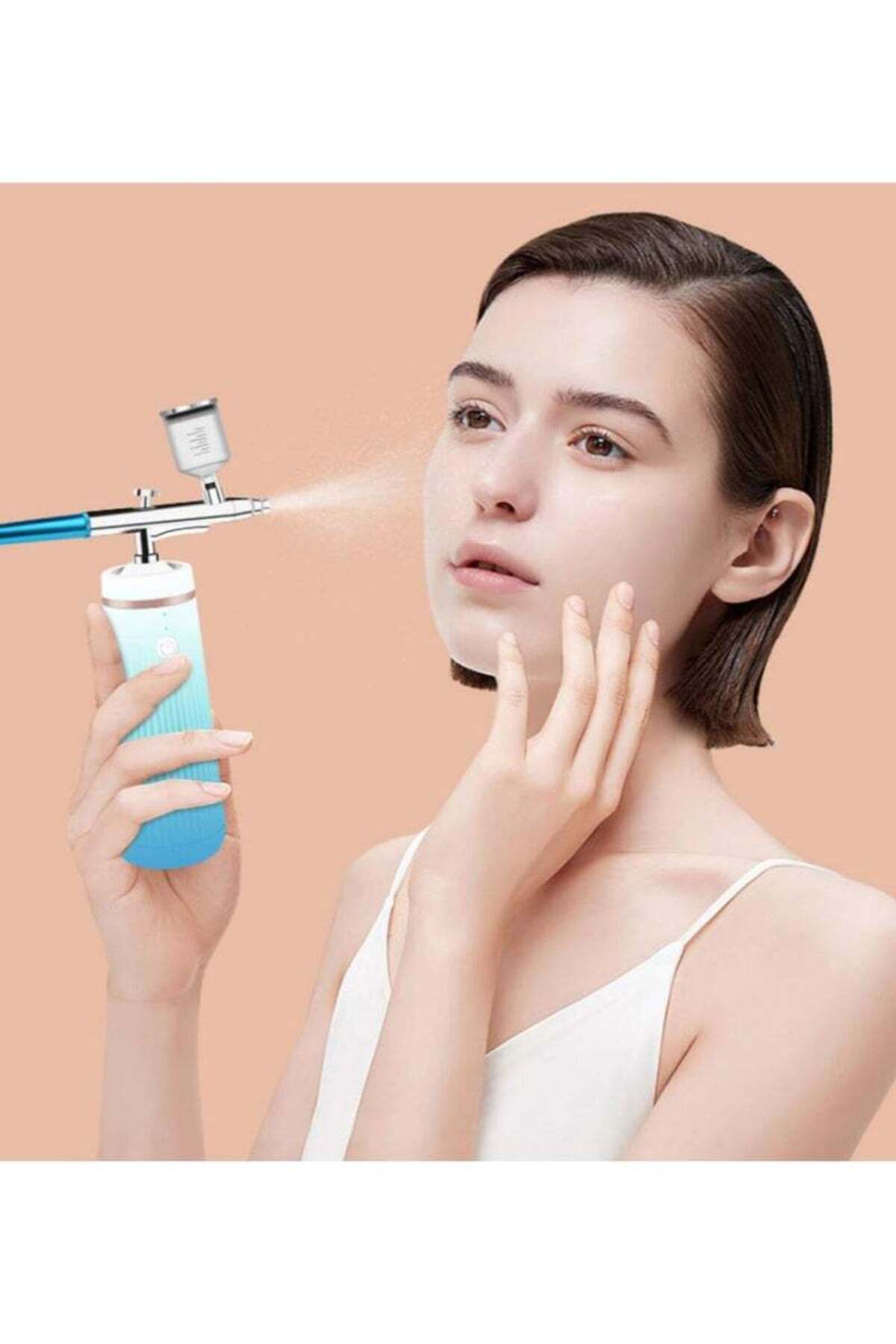 COOYA-Handheld Nano Misting Device Face Hydration Introduction Instrument,Use for Beauty,Hydration,Blue 6