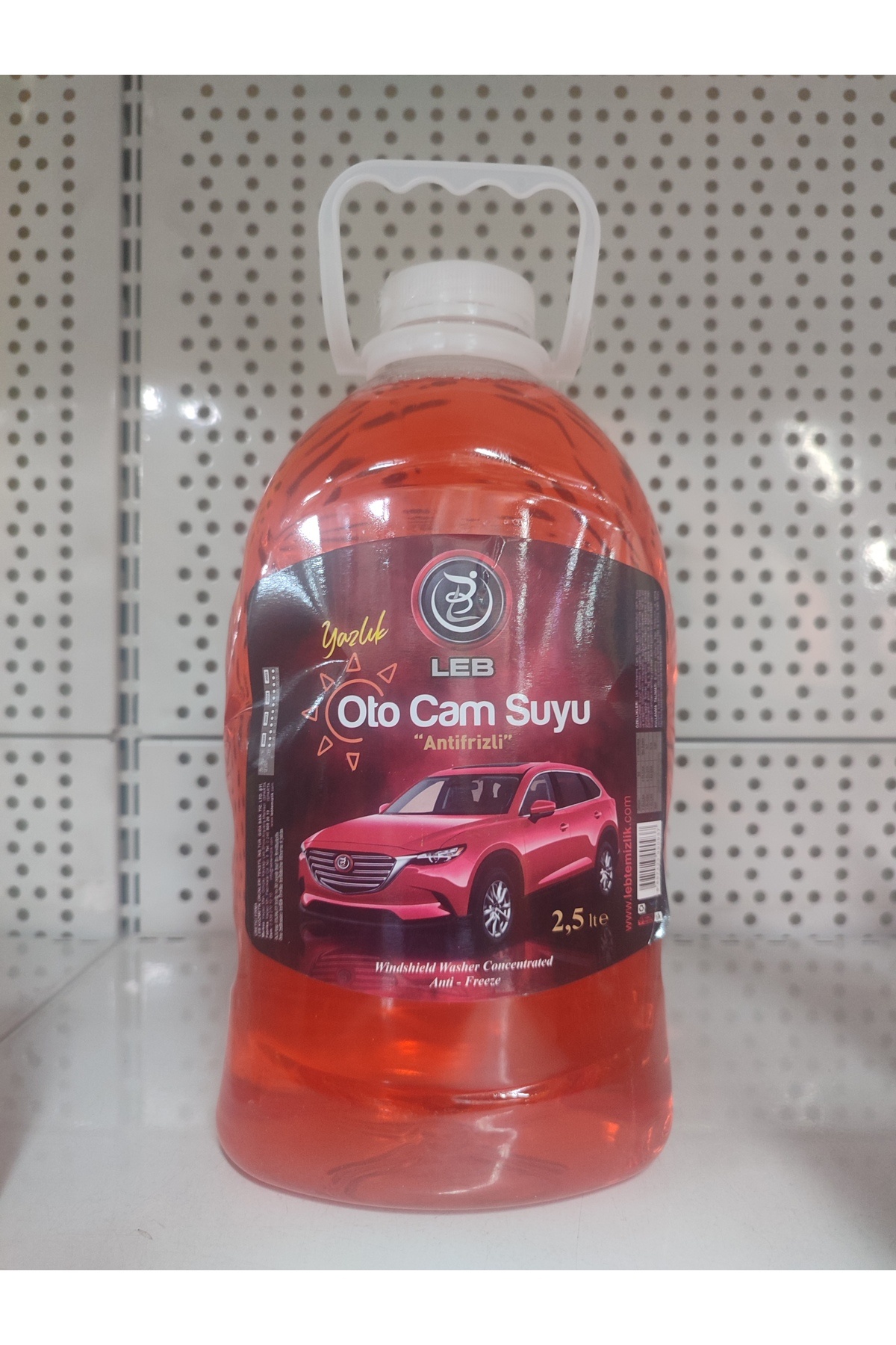 Leb Oto Cam Suyu Yazlık Antifirizli 2.5 LT