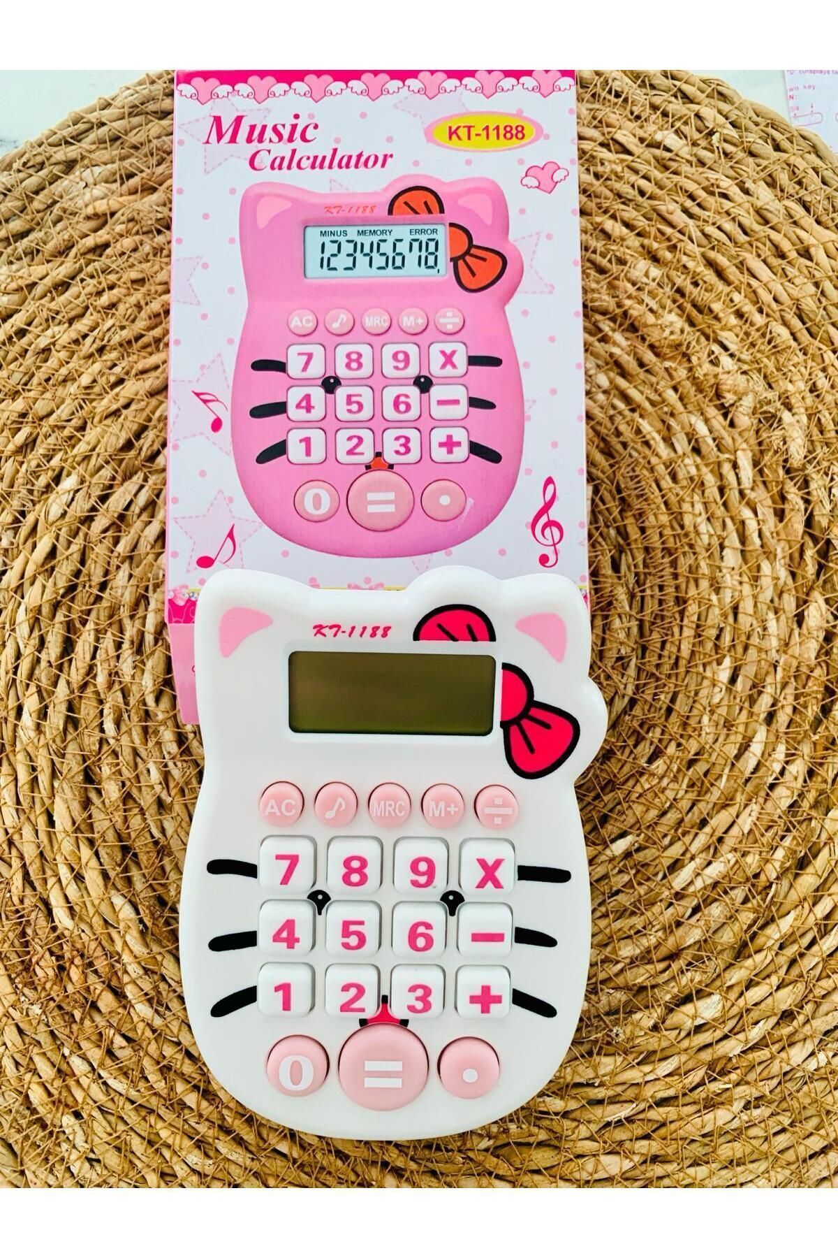 HALL BREATHE Sevimli kawaii hesap makinesi, müzikli, çocuklar için eğlenceli ve zihin açıcı hediye