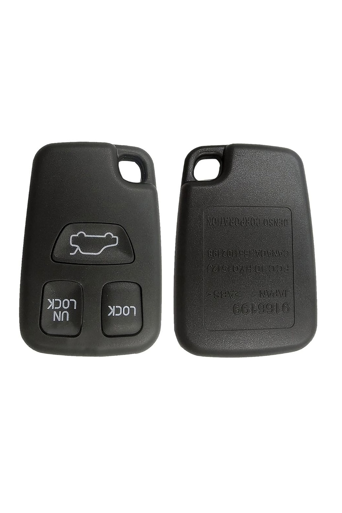 TECHSTAR-3 Button Car Key Shell for Volvo S40, V40, S70, C70, V70, XC70, XC90, S60, S80, S90, V70, 7