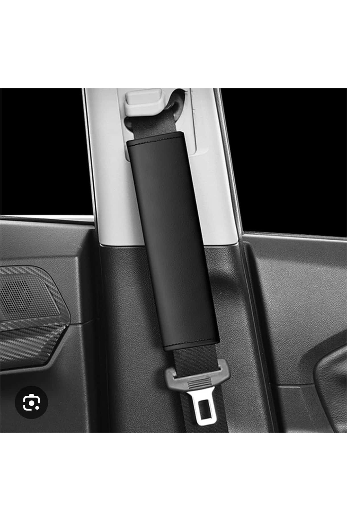 MeyZone Emniyet Kemer Kılıfı Suni Deri Emniyet Kemer Koruyucu Kemer Pedi 2 Adet fotoğrafı 3 (önizleme)