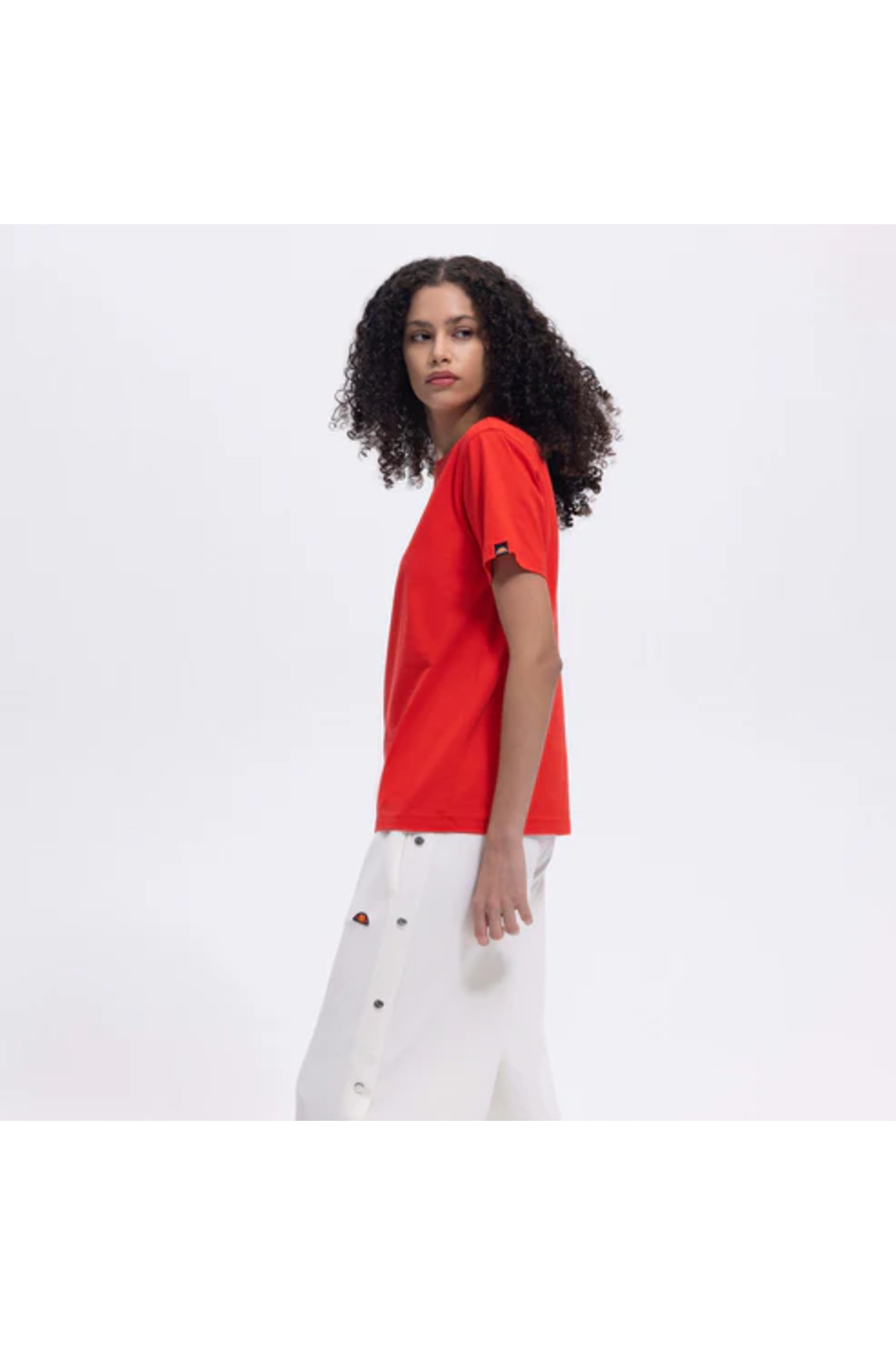 Ellesse Kadın Kırmızı Tişört EF174 görsel 4