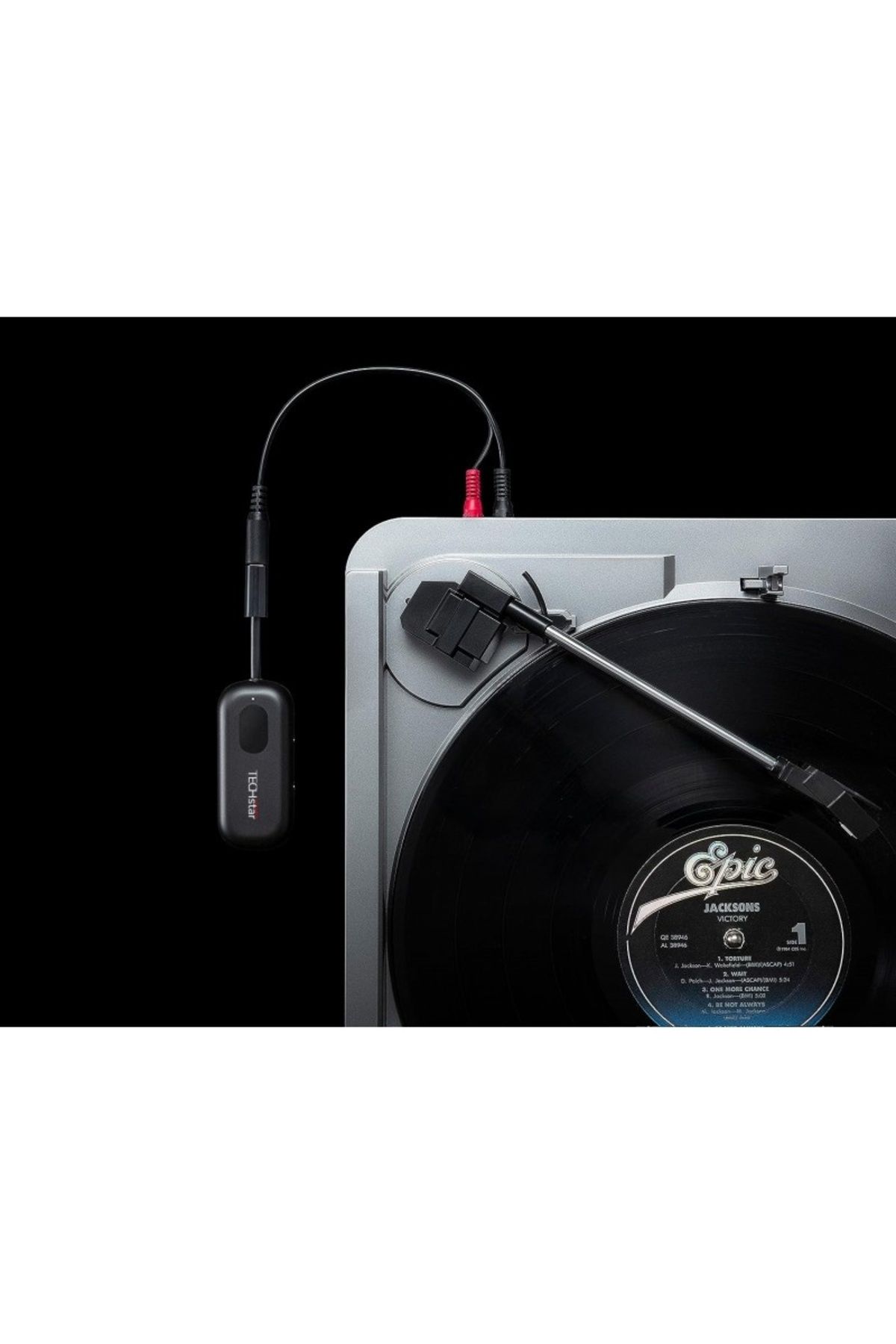 TECHSTAR-Wireless Adapter 2 in 1 TX/RX Audio TX/RX Transmitter Black Techstar® M28, with Bluetooth BT 5.3 8