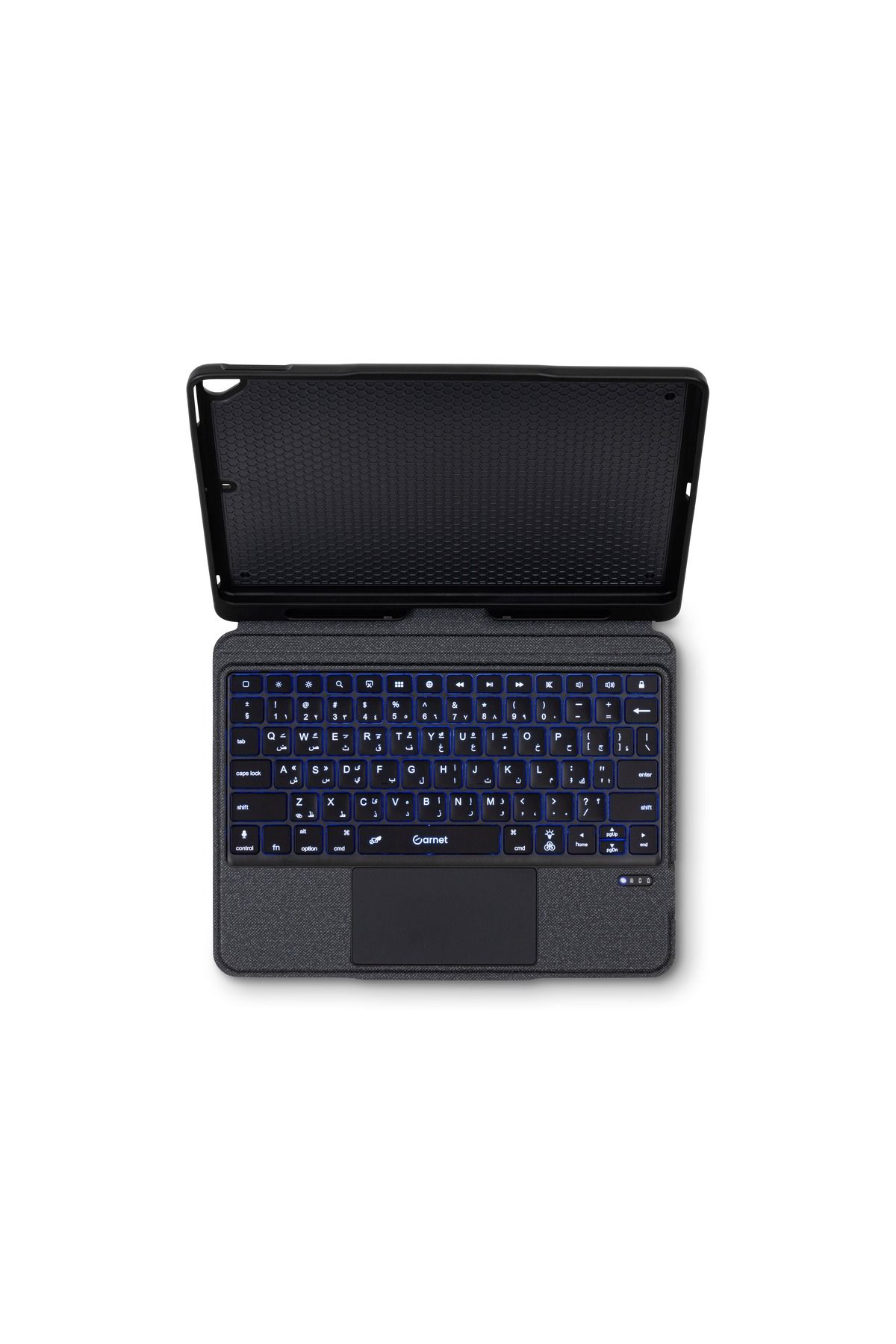Garnet-MAGCASE BOARD Wireless Keyboard with Built-in Mouse and Backlit Keyboard for iPad 10.9/11 & 2024" Air 11 3