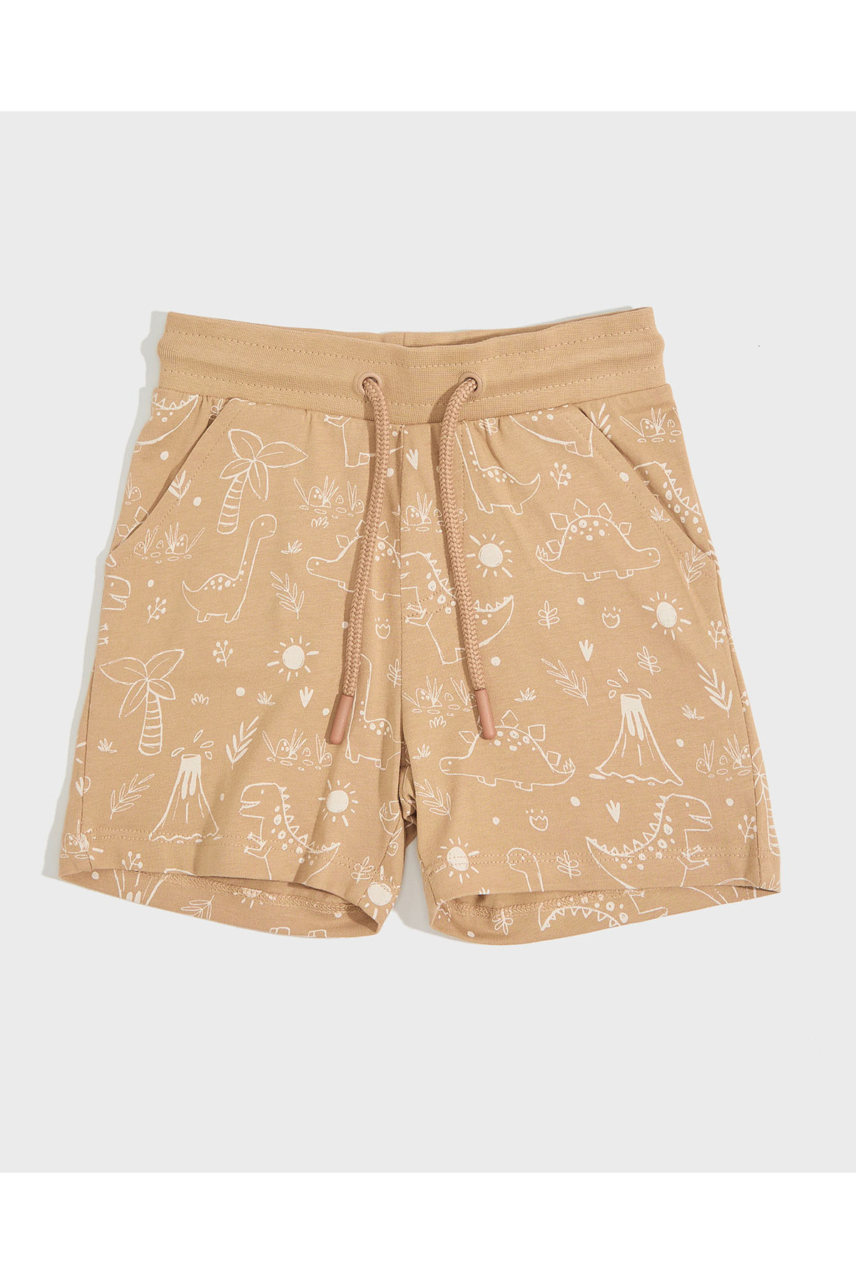 R&B-Pack of 2 Printed Shorts with Drawstring Waist 2