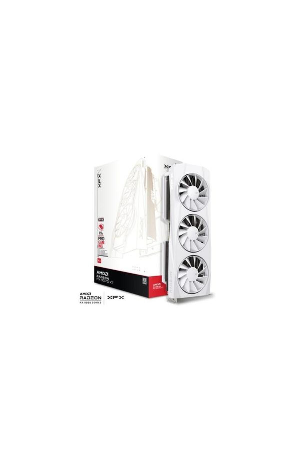XFX-Quicksilver AMD Radeon RX 9070 XT White Gaming Edition, 16GB, GDDR6, 256-bit 5
