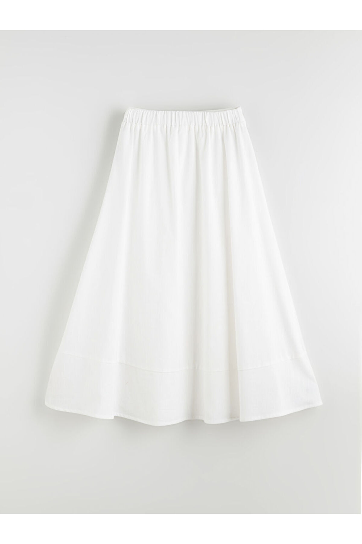 LC Waikiki-Sparkling Selections from Shining Store |   Elastic Waist Flared Skirt 2