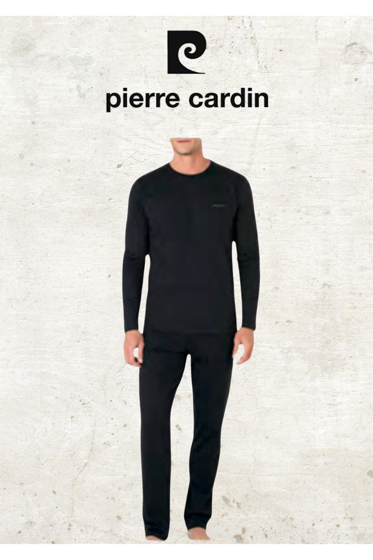 ست پیژامه و لباس خواب مردانه راسته فاق نرمال آستین بلند | پیر کاردین Pierre Cardin OL.PC.5635.291 - تصویر 5