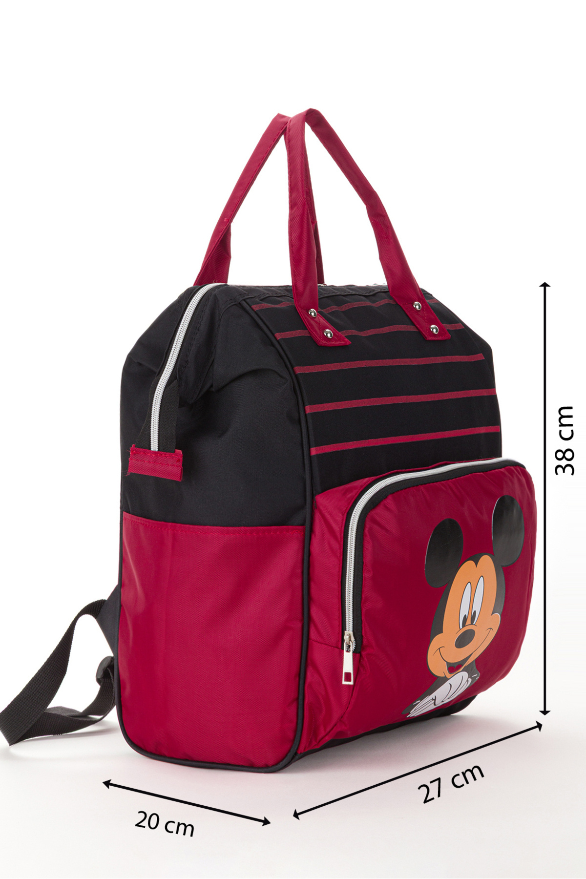 RUBBAG Anne Bebek Bakım Sırt Çantası Termal Biberonluk Ve Bebek Arabası Askı Aparatlı fotoğrafı 2 (önizleme)