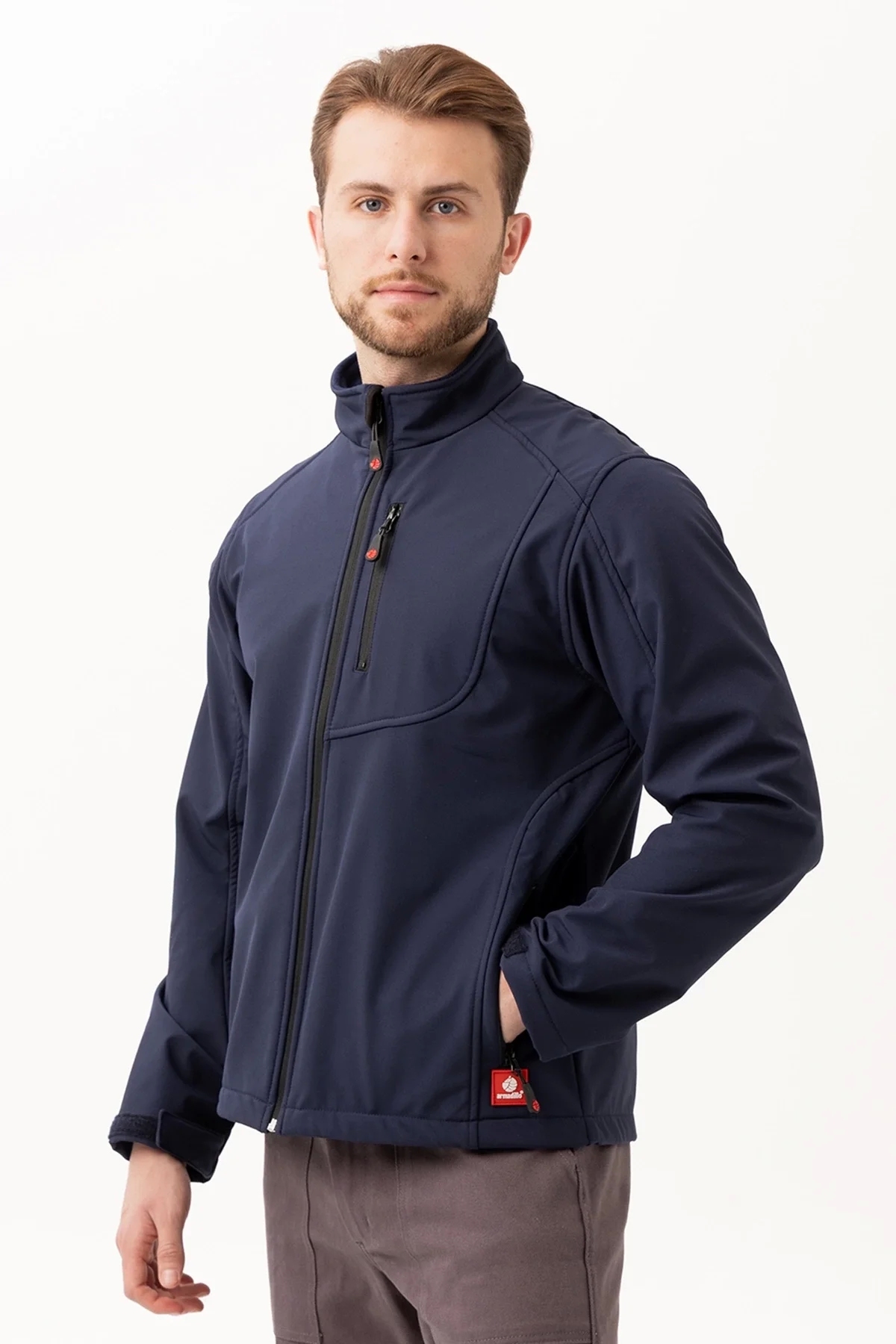 Erkek Kışlık Su Geçirmez Softshell Mont Salina İtici Rüzgar Outdoor