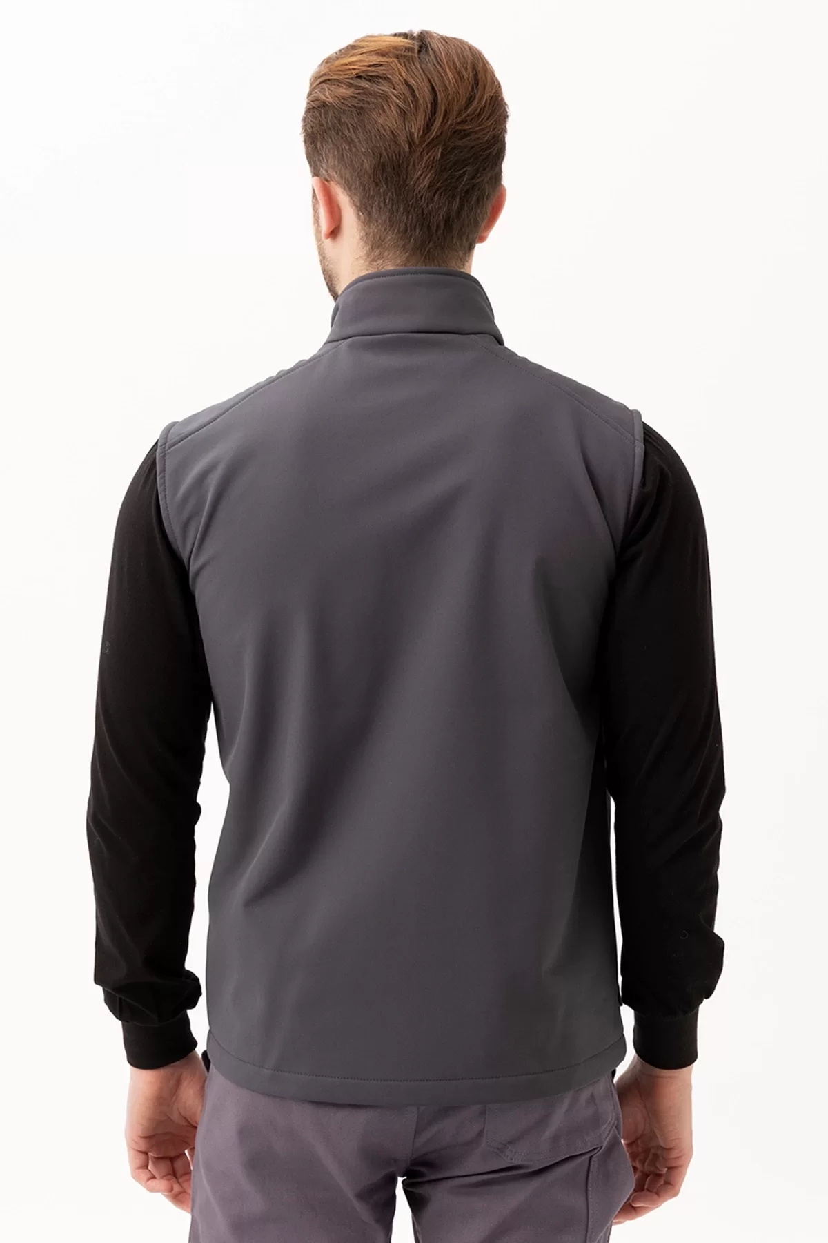 Softshell Erkek Yelek Kışlık İş Güvenliği Salina Günlük Kullanıma Uygun Konforlu Kesim Fermuarlı