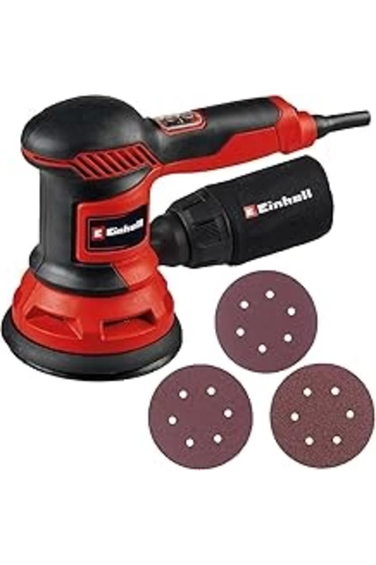 AyrStore Eksantrik Zımpara TC-RS 425 E (425 W, 25 adet Ø 125 mm zımpara diski, P60, P80, P120 zımpara