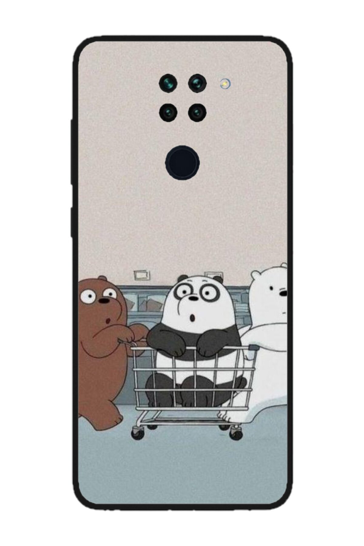 Atlas-Personalized Case and Silicone Film Xiaomi Redmi Note 9T 5G, Bears #1, multicolor, S1D1M0003 1