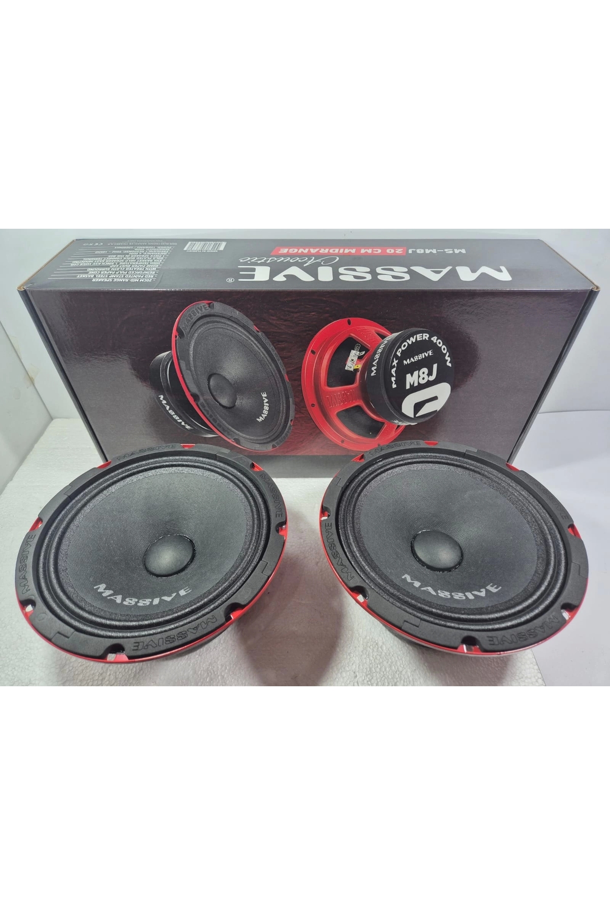 Massive 20cm Midrange – MS-M8J 400w 150 Rms Midrange Hoparlör