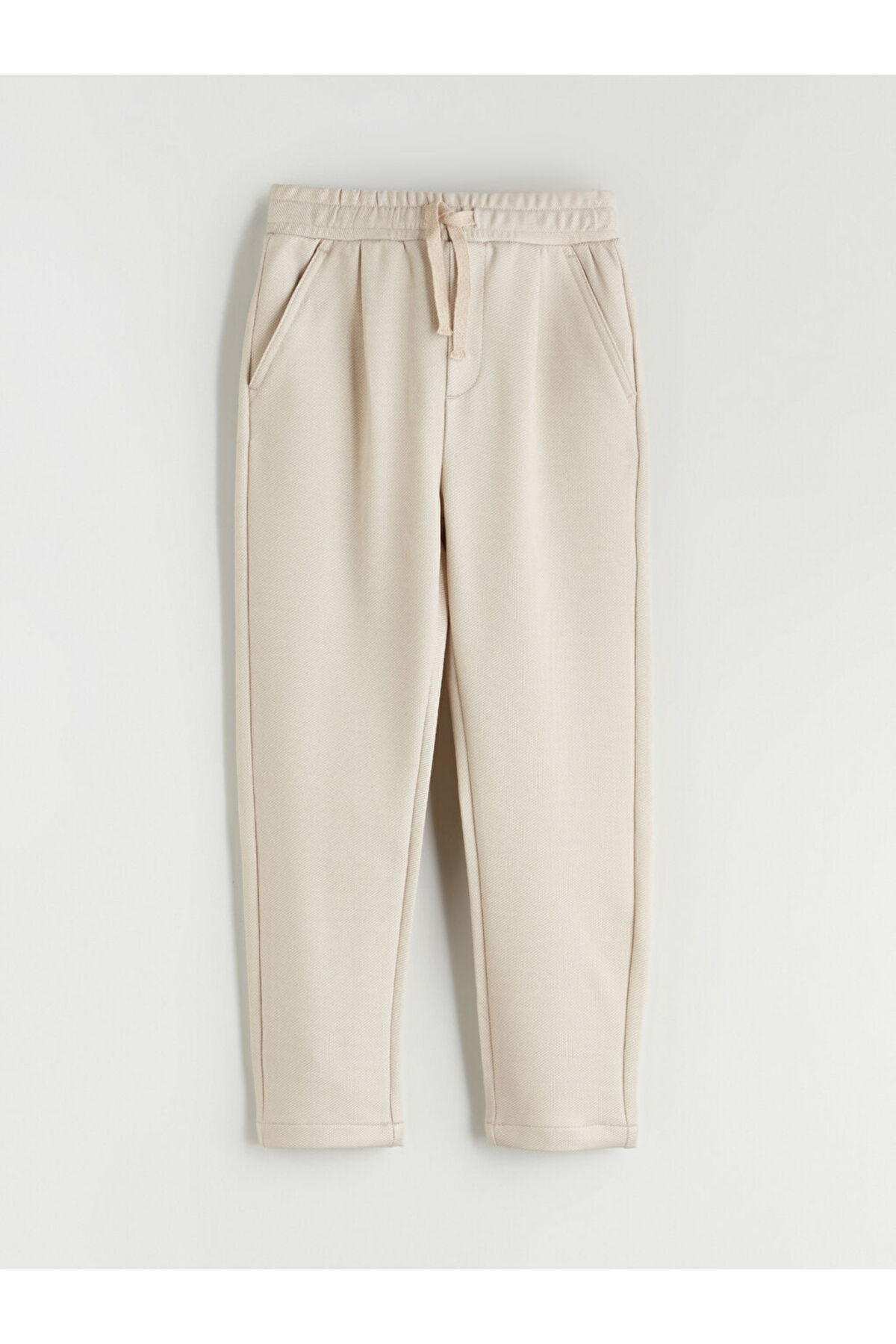 LC Waikiki-Create Your Style from Uzg Store |   Textured Boy's Trousers with Elastic Waist 2