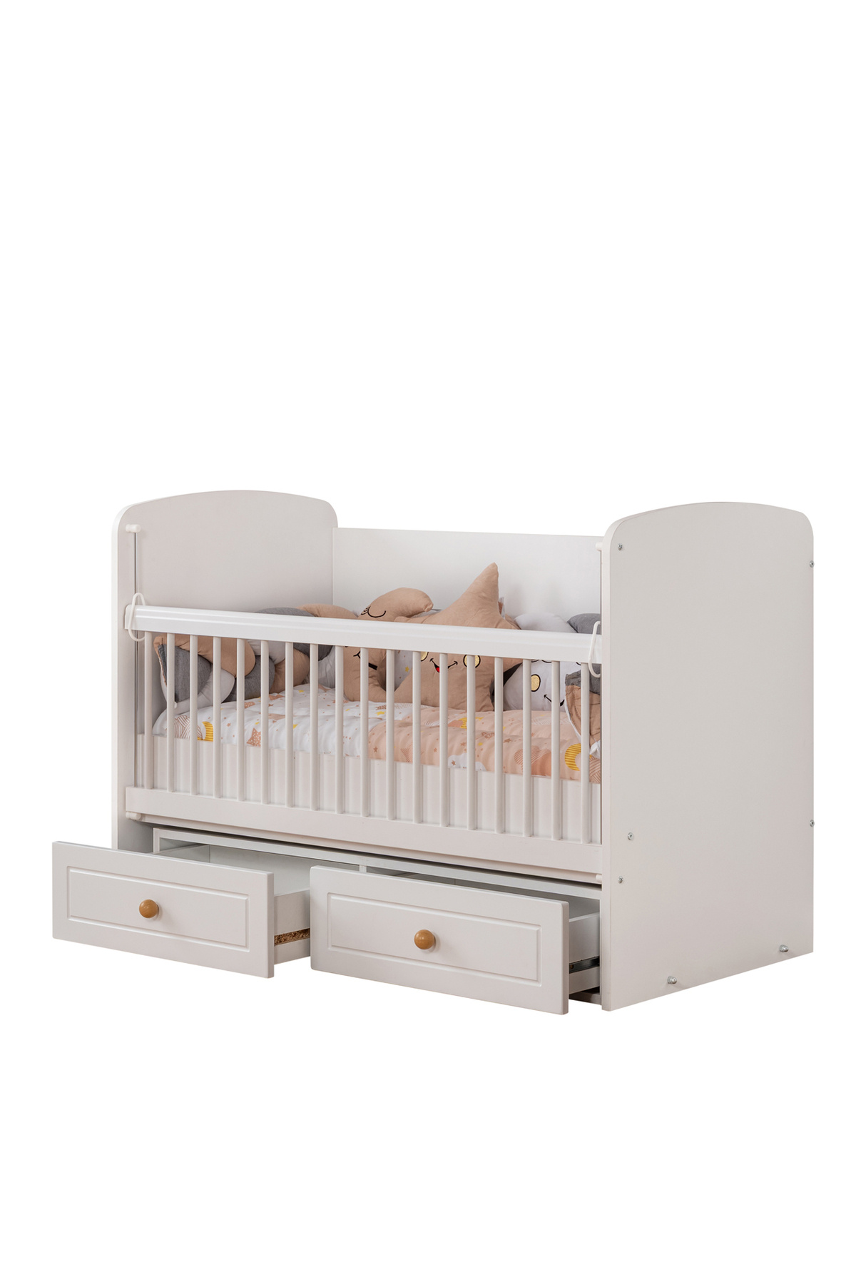 miracool Allende Beşik / 60x120cm / Sallanabilir / Yatak Dahil