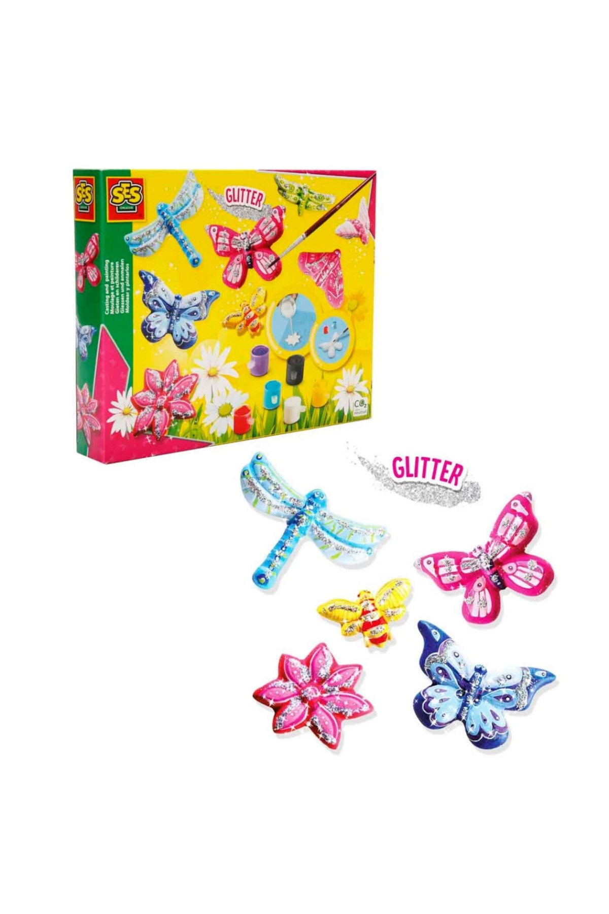 نسی‌ورلد: پروانه‌های اکلیلی را رنگ‌آمیزی و چسباندن