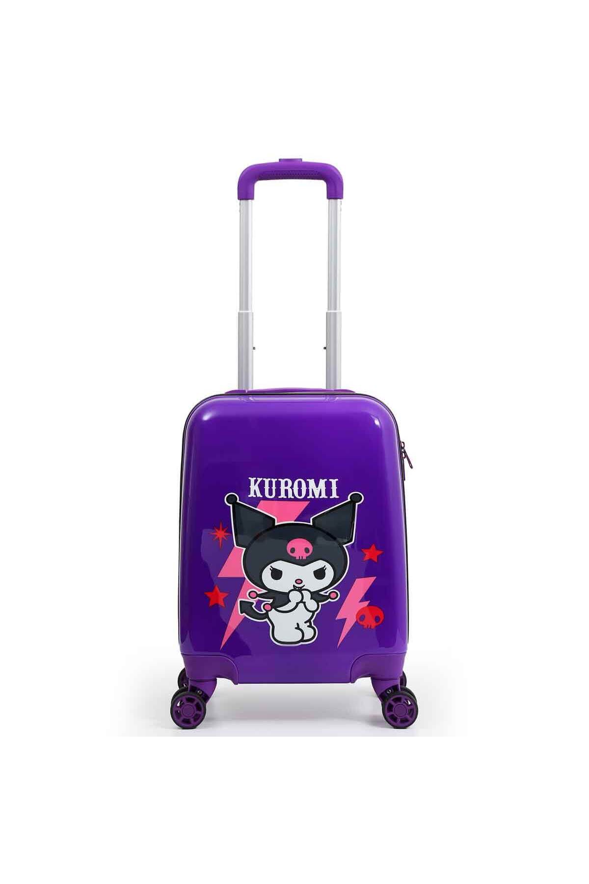 kuromi Desenli Mor Çekçekli Valiz 2987 - Fiyatı, Yorumları