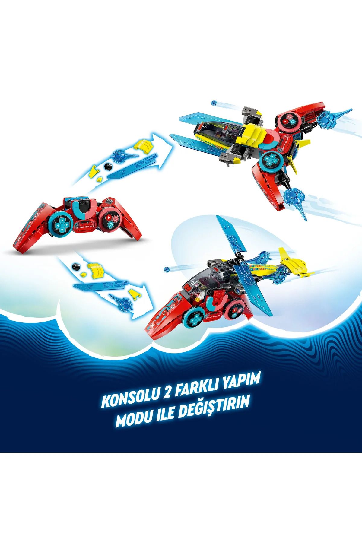 LEGO-®   دريمزز ™   مجموعة بناء وحدة التحكم في اللعبة Cooper's Jet 71489 - عمر 7 سنوات فما فوق (266 قطعة) 6