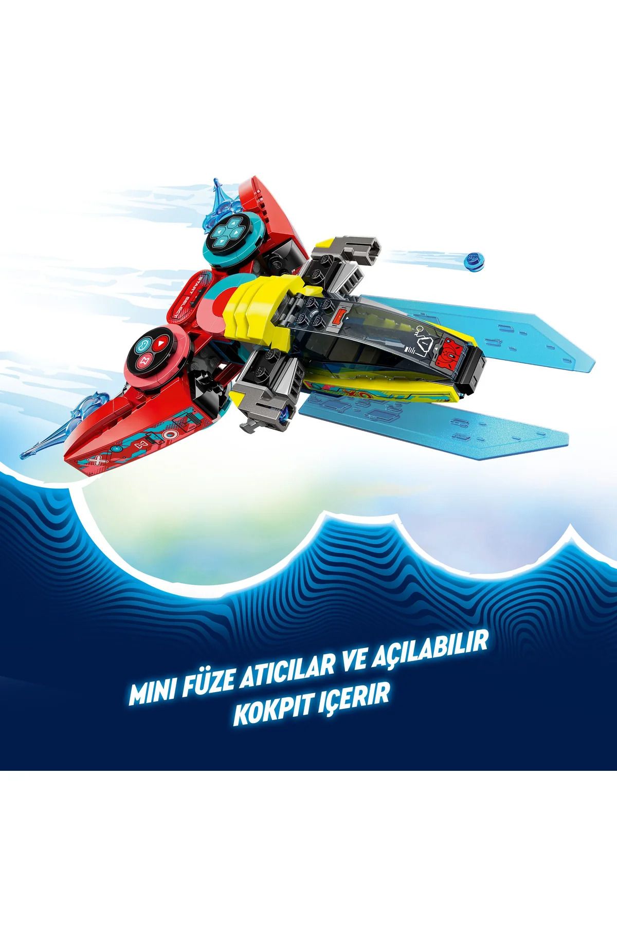 LEGO-®   دريمزز ™   مجموعة بناء وحدة التحكم في اللعبة Cooper's Jet 71489 - عمر 7 سنوات فما فوق (266 قطعة) 7