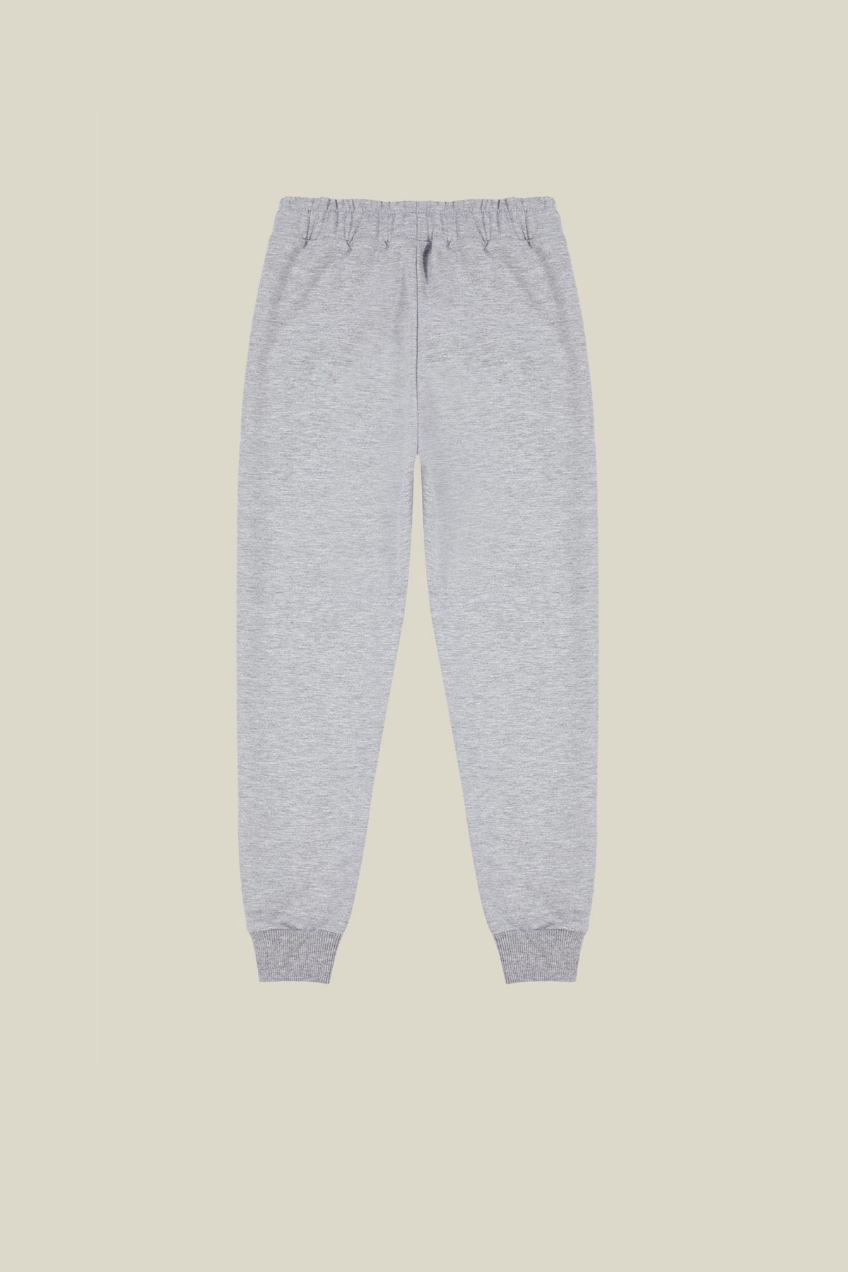 TRENDYOLKIDS-Γκρι Unisex Βασικό Παντελόνι Φόρμας - TKDAW25EA00000 2