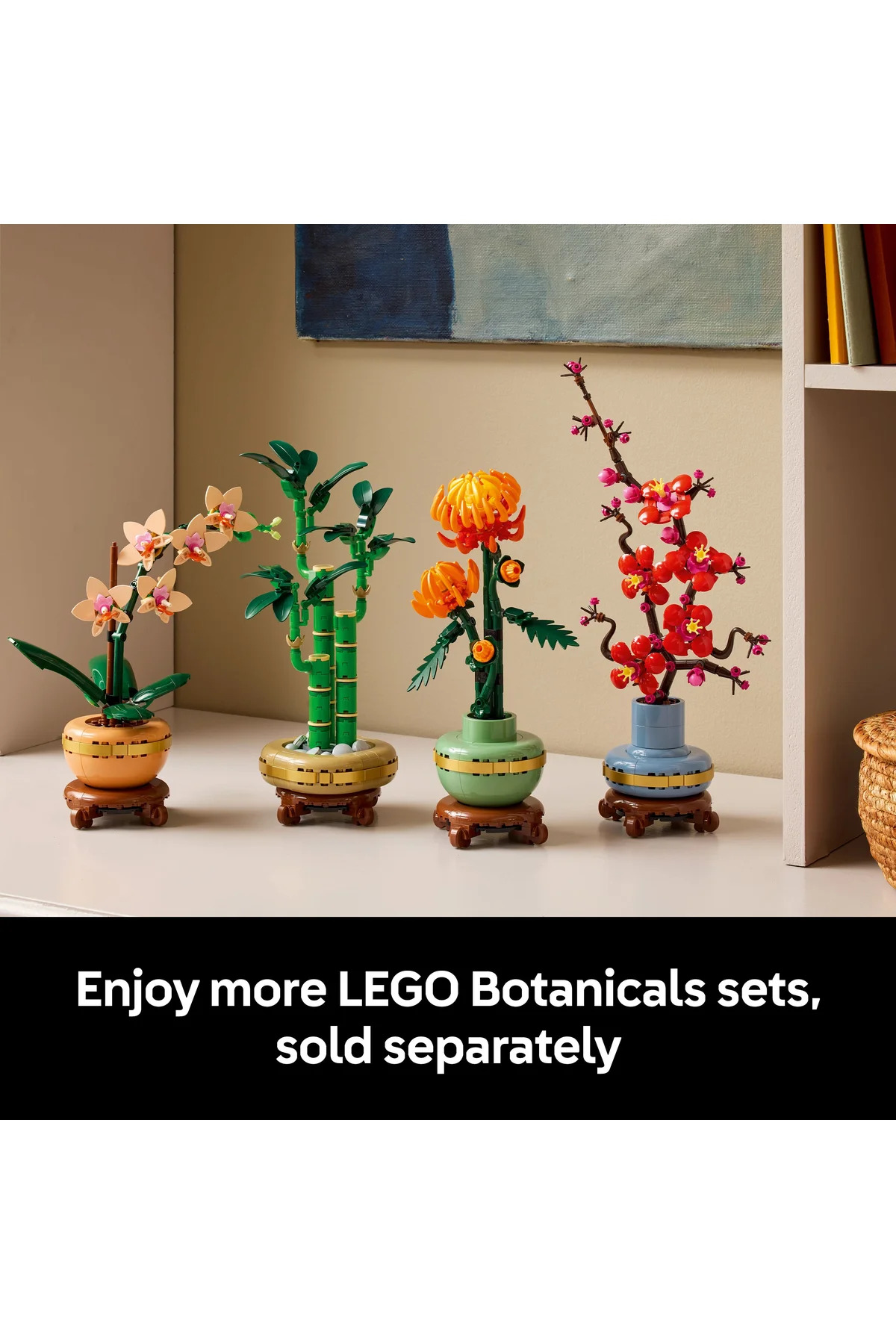 مجموعه ساختنی گیاه مصنوعی مینی ارکیده ® Botanicals برای بزرگسالان (۲۷۴ قطعه) ۱۰۳۴۳
