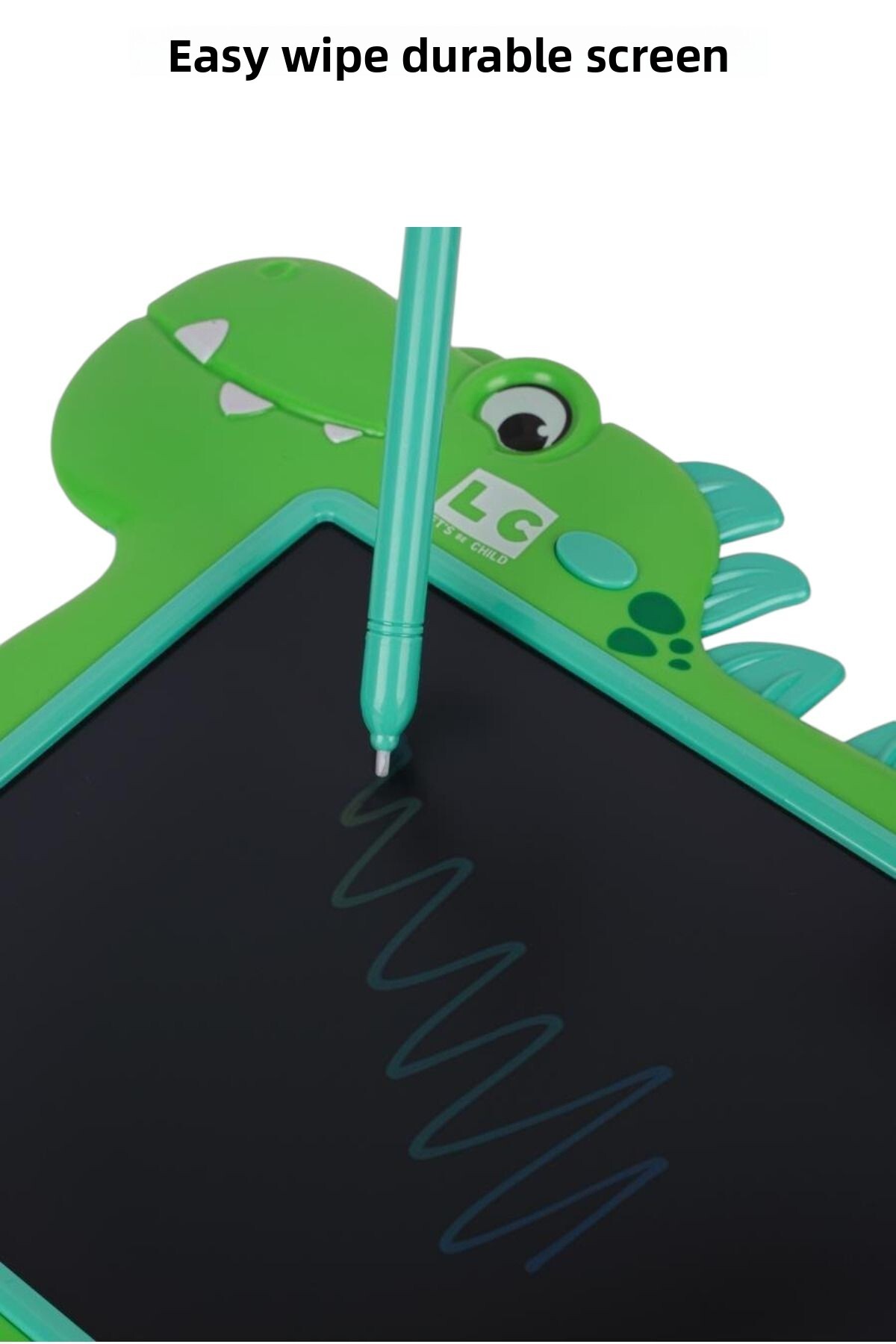 تبلت دیجیتال نقاشی دایناسور بامزه ۱۰ اینچی – تبلت نقاشی دایناسور با قابلیت پاک‌شدن آسان ۲۲ سانتی‌متری