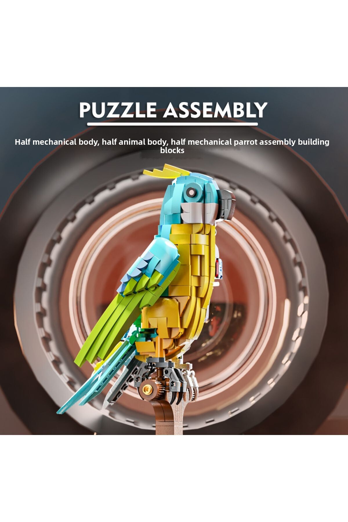 ست بلوکهای پاروت، اسباببازیهای مدل پرنده و حیوان، هدایای خلاقانه، مناسب برای کودکان و بزرگسالان، دکوراسیون منزل…