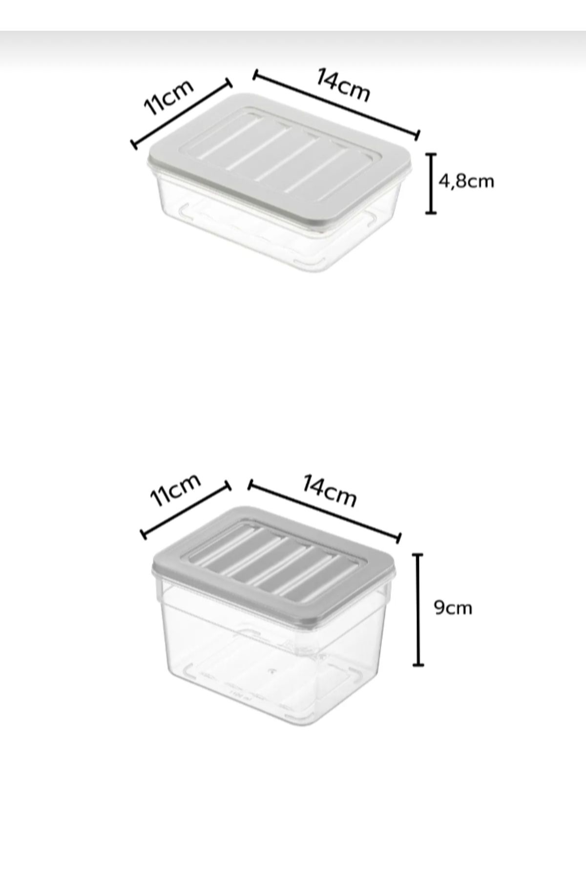 VİZYON-Storage Container, Food Storage Container, Detergent Box with Lid 2